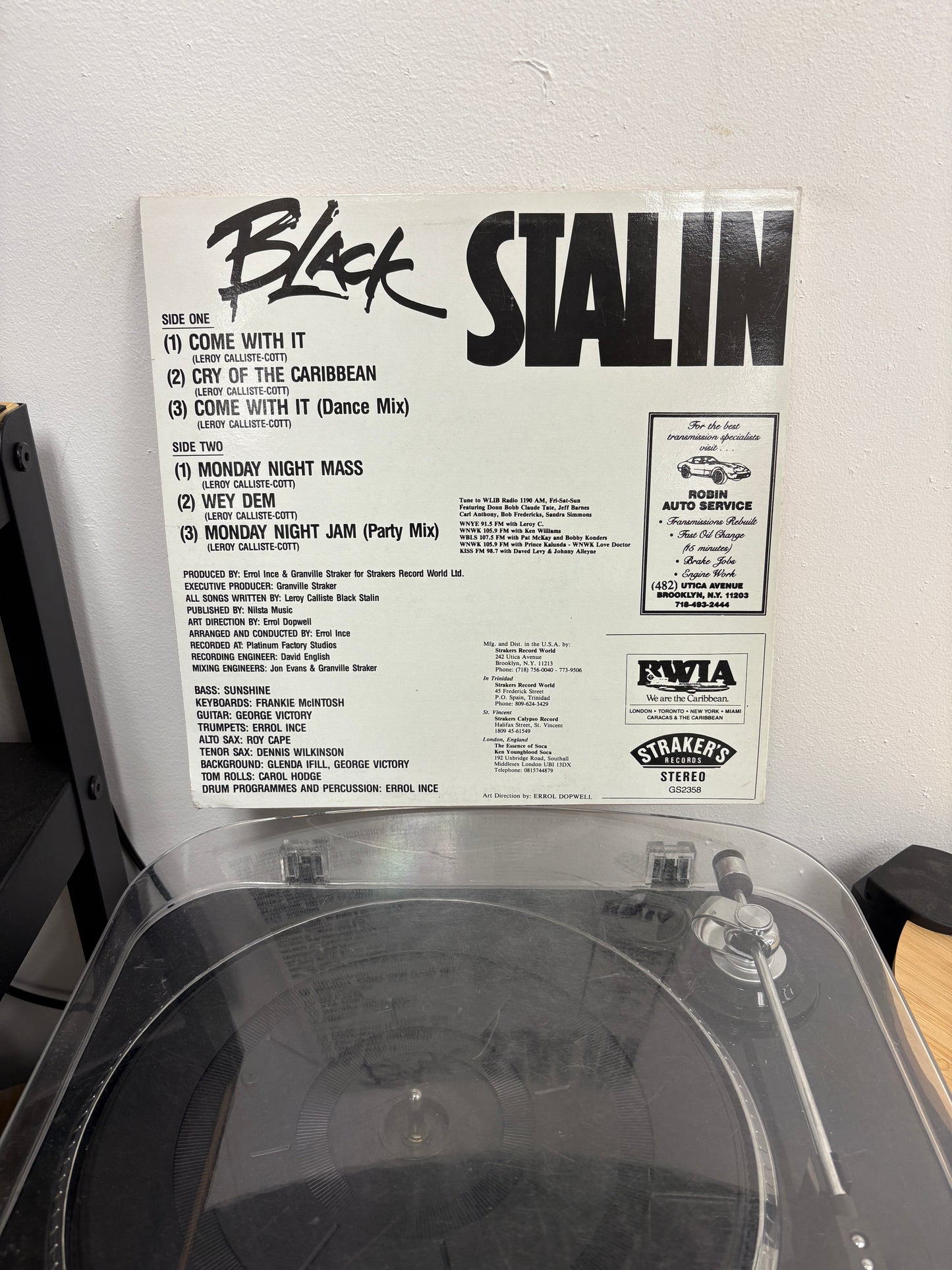 Black Stalin – Cry Of The Caribbean (Vinyl)