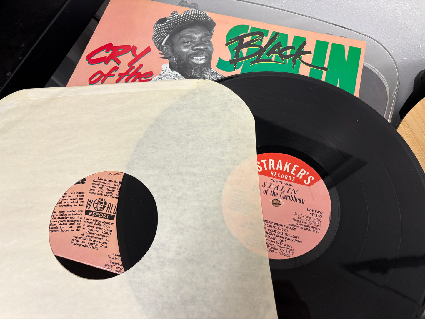 Black Stalin – Cry Of The Caribbean (Vinyl)