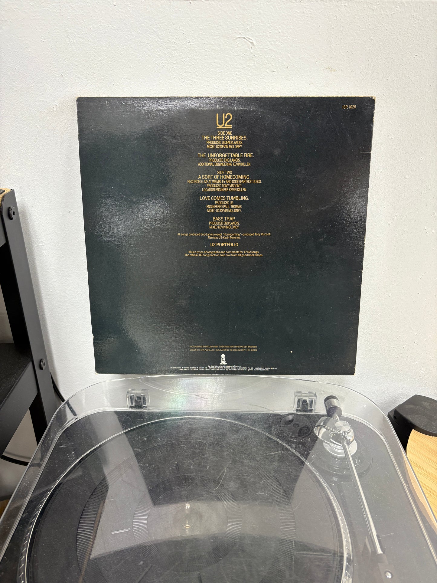 U2 – The Unforgettable Fire (Vinyl)