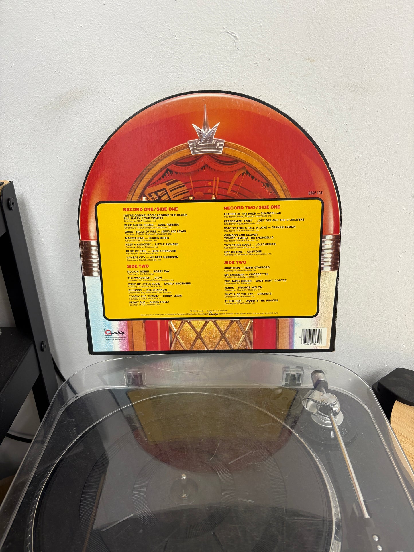 Compilation – 25 Rock Revival Juke Box Greats (Vinyl)