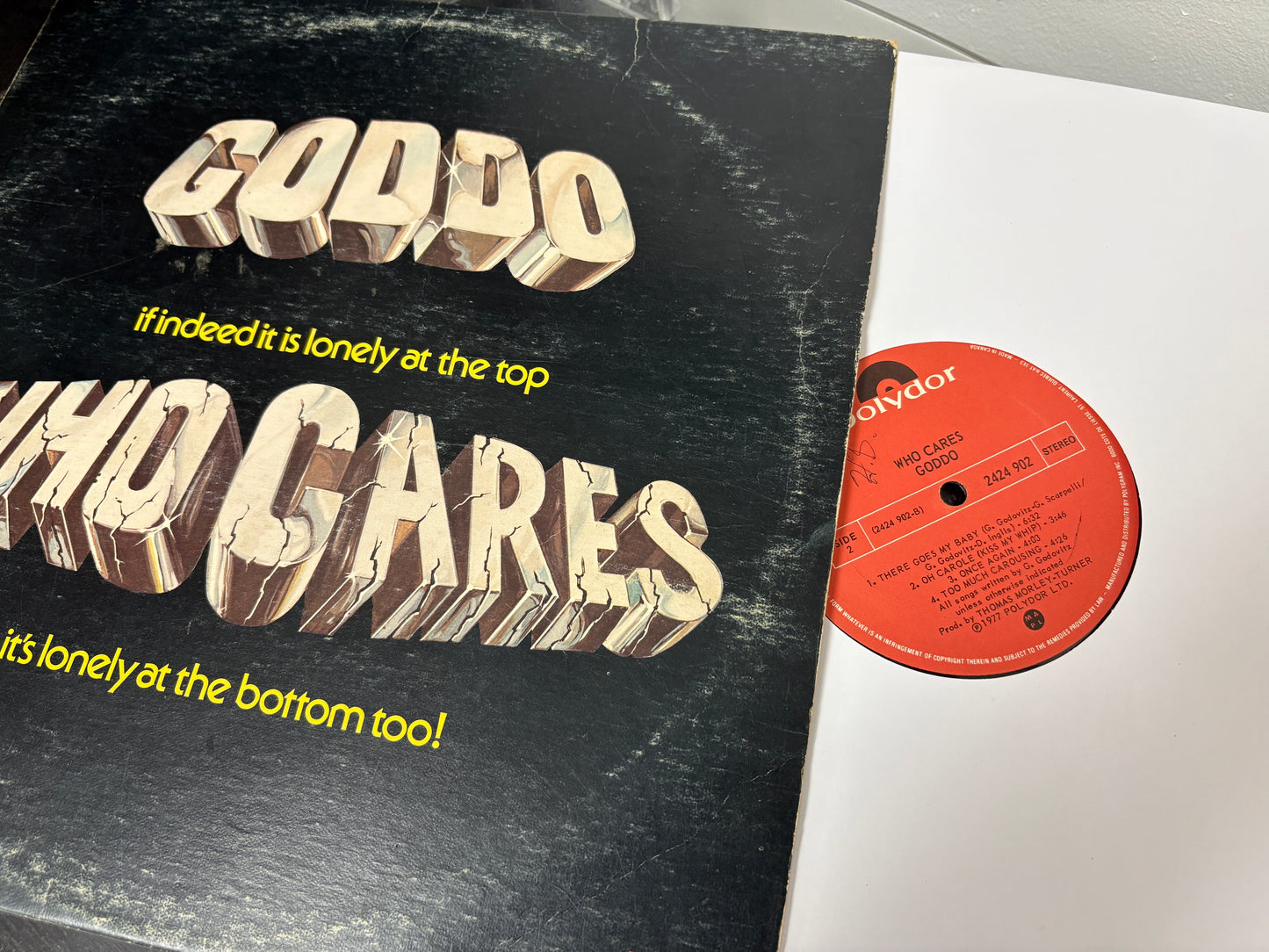 Goddo - Who Cares (Vinyl)
