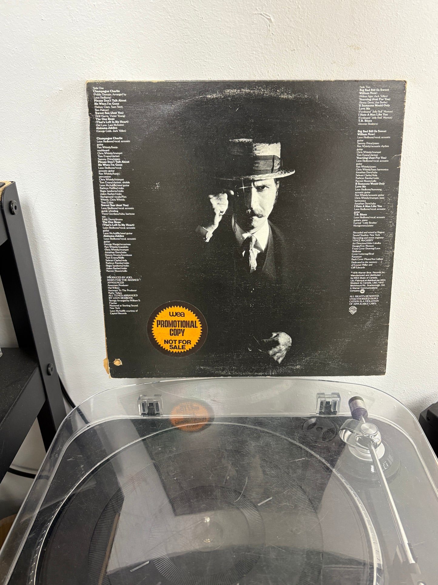 Leon Redbone – Champagne Charlie (Vinyl)