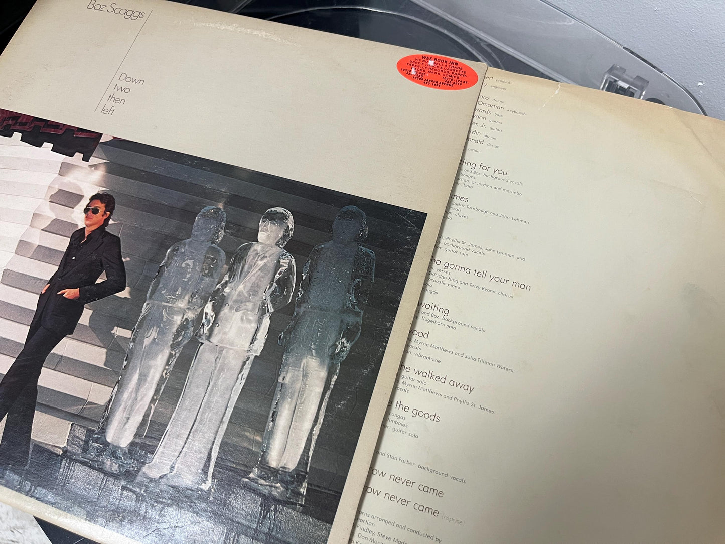 Boz Scaggs - Down Two Then Left (Vinyl)