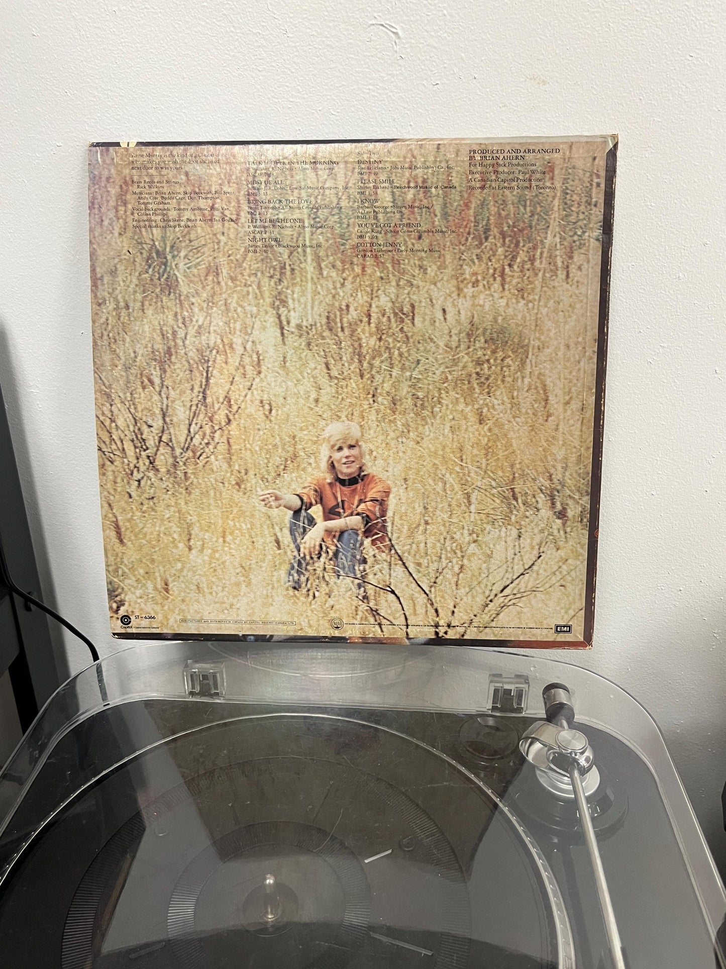 Anne Murray - Talk It Over In The Morning (Vinyl)