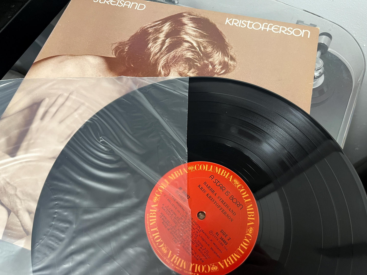 Barbra Streisand & Kris Kristofferson – A Star Is Born (Vinyl)