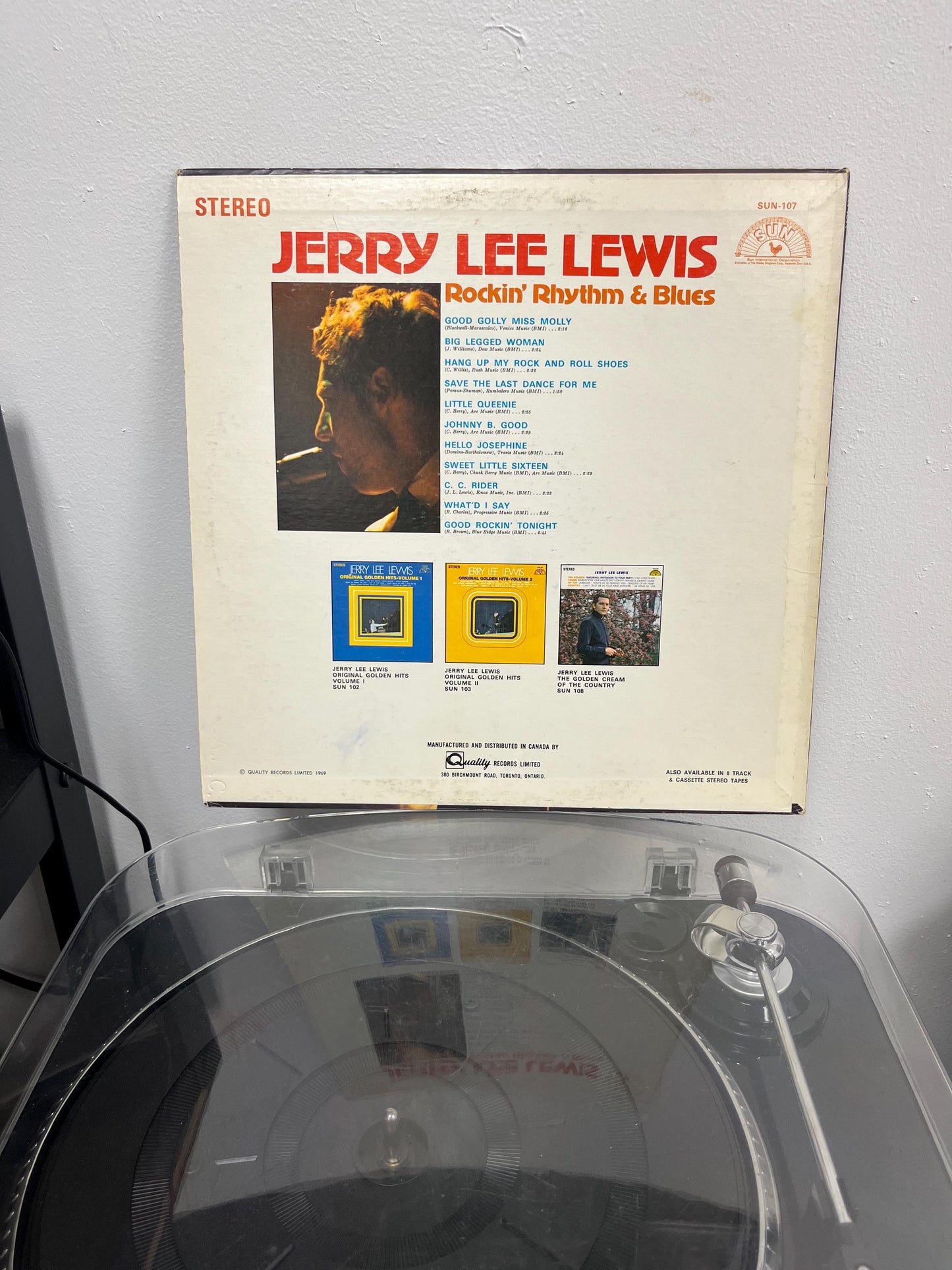 Jerry Lee Lewis – Rockin' Rhythm & Blues (Vinyl)