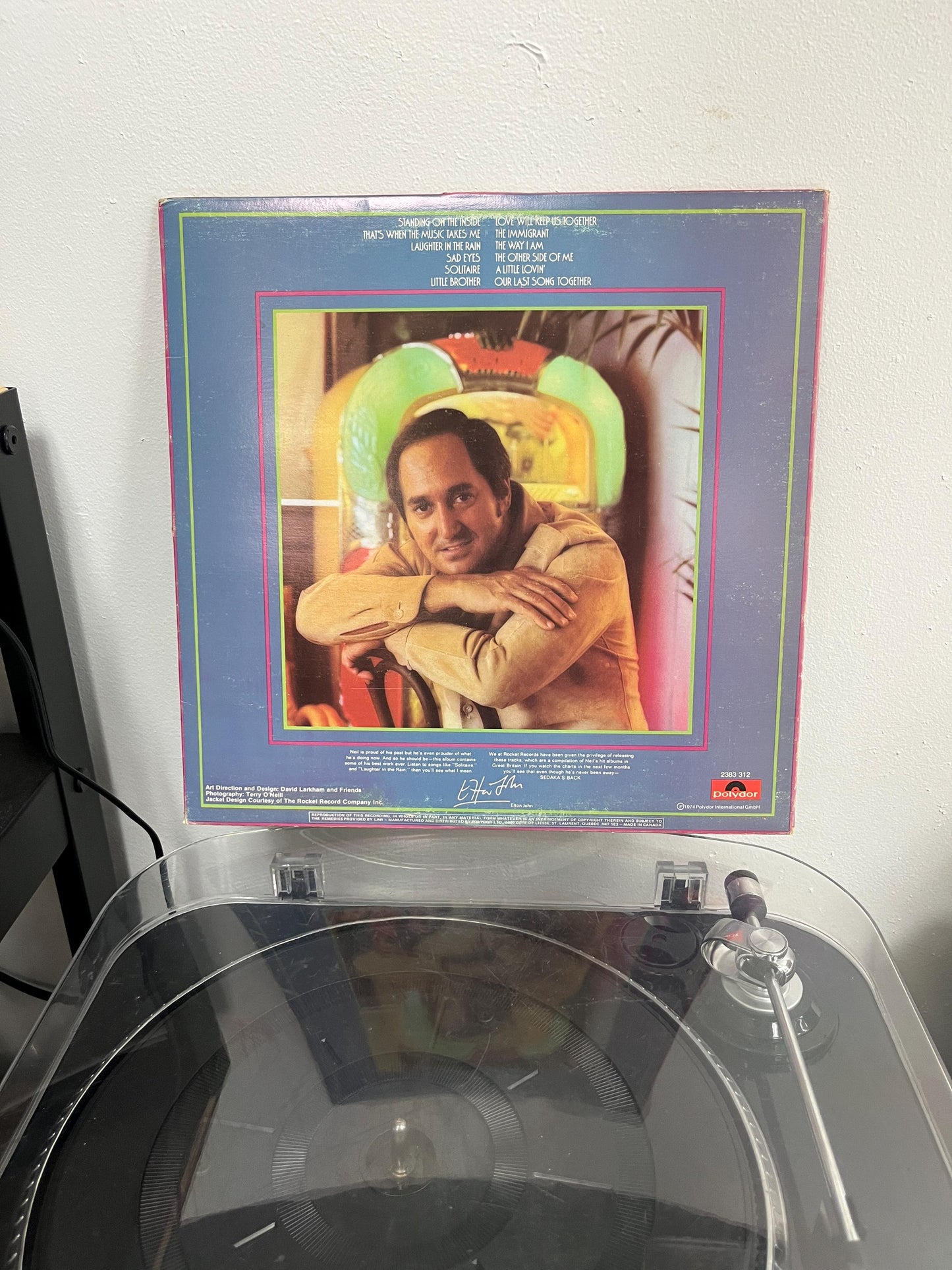 Neil Sedaka - Sedaka's Back (Vinyl)
