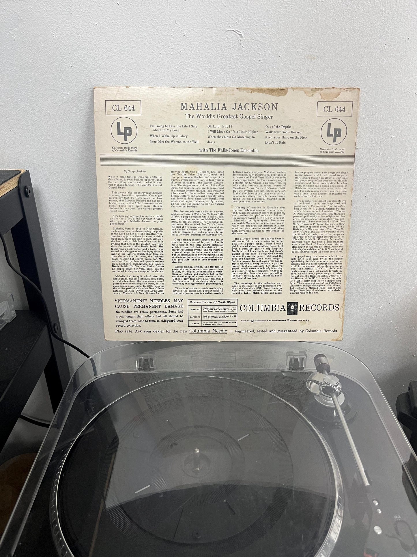 Mahalia Jackson – The World's Greatest Gospel Singer (Vinyl)