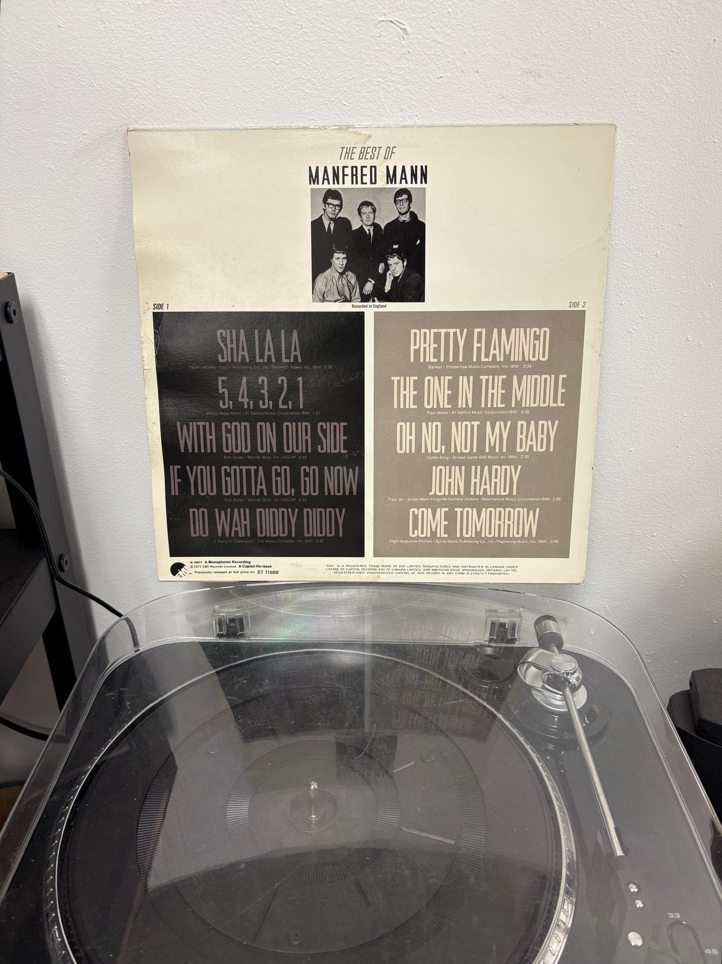 Manfred Mann - Best Of Manfred Mann (Vinyl)