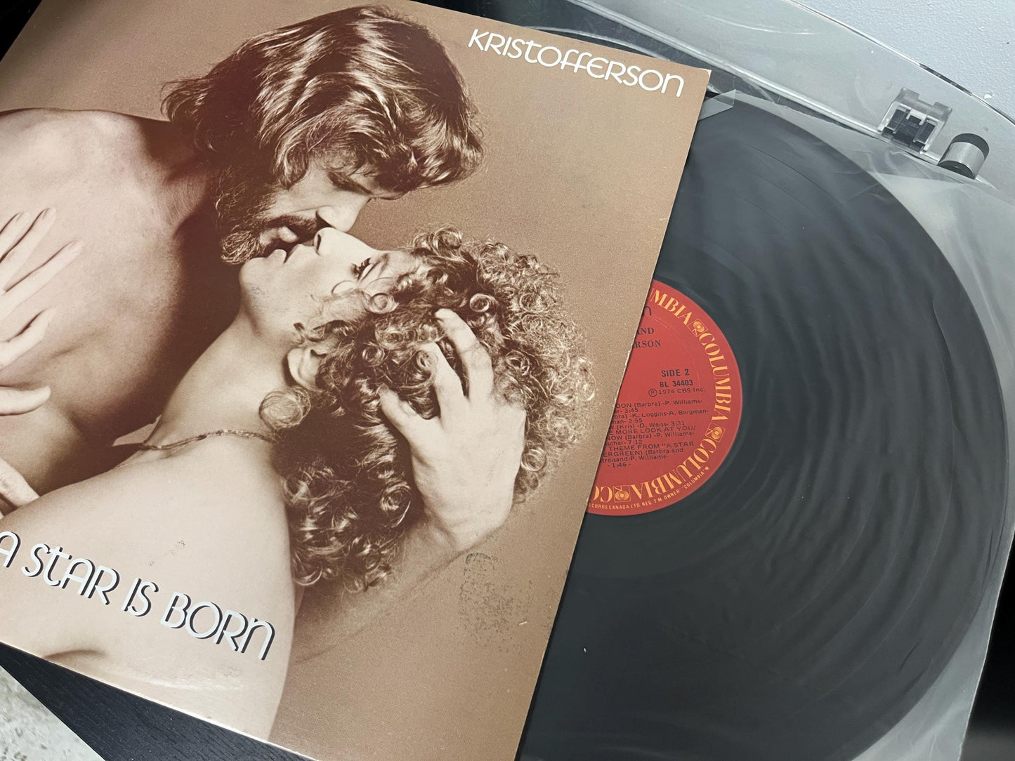 Barbra Streisand & Kris Kristofferson – A Star Is Born (Vinyl)