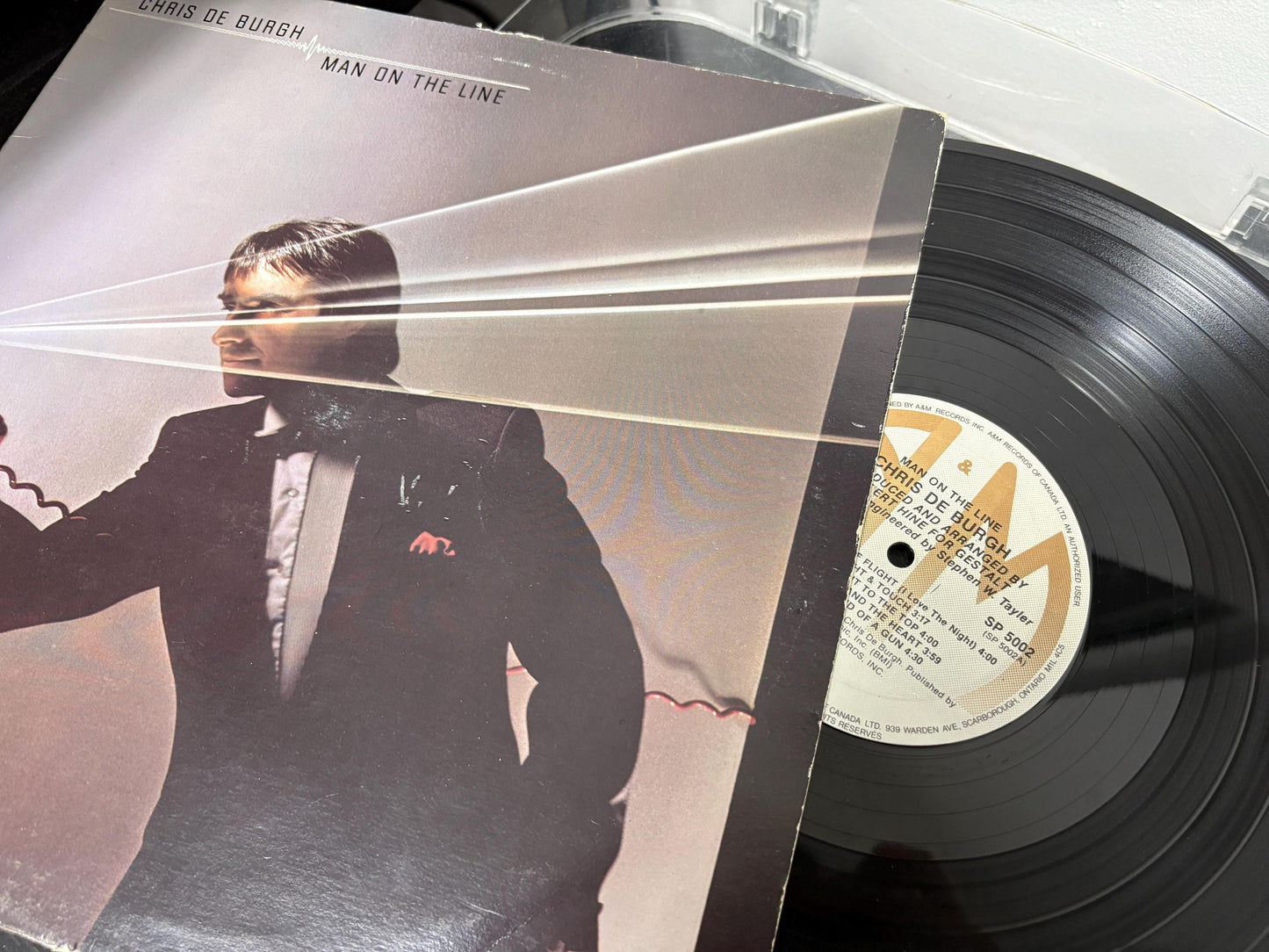 Chris de Burgh – Man On The Line (Vinyl)