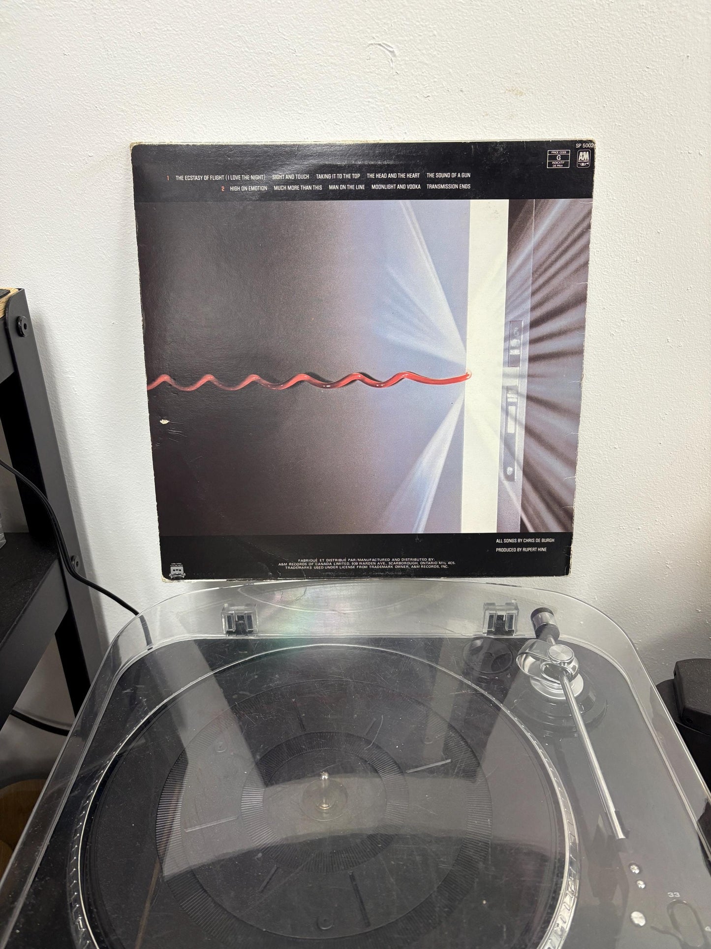 Chris de Burgh – Man On The Line (Vinyl)