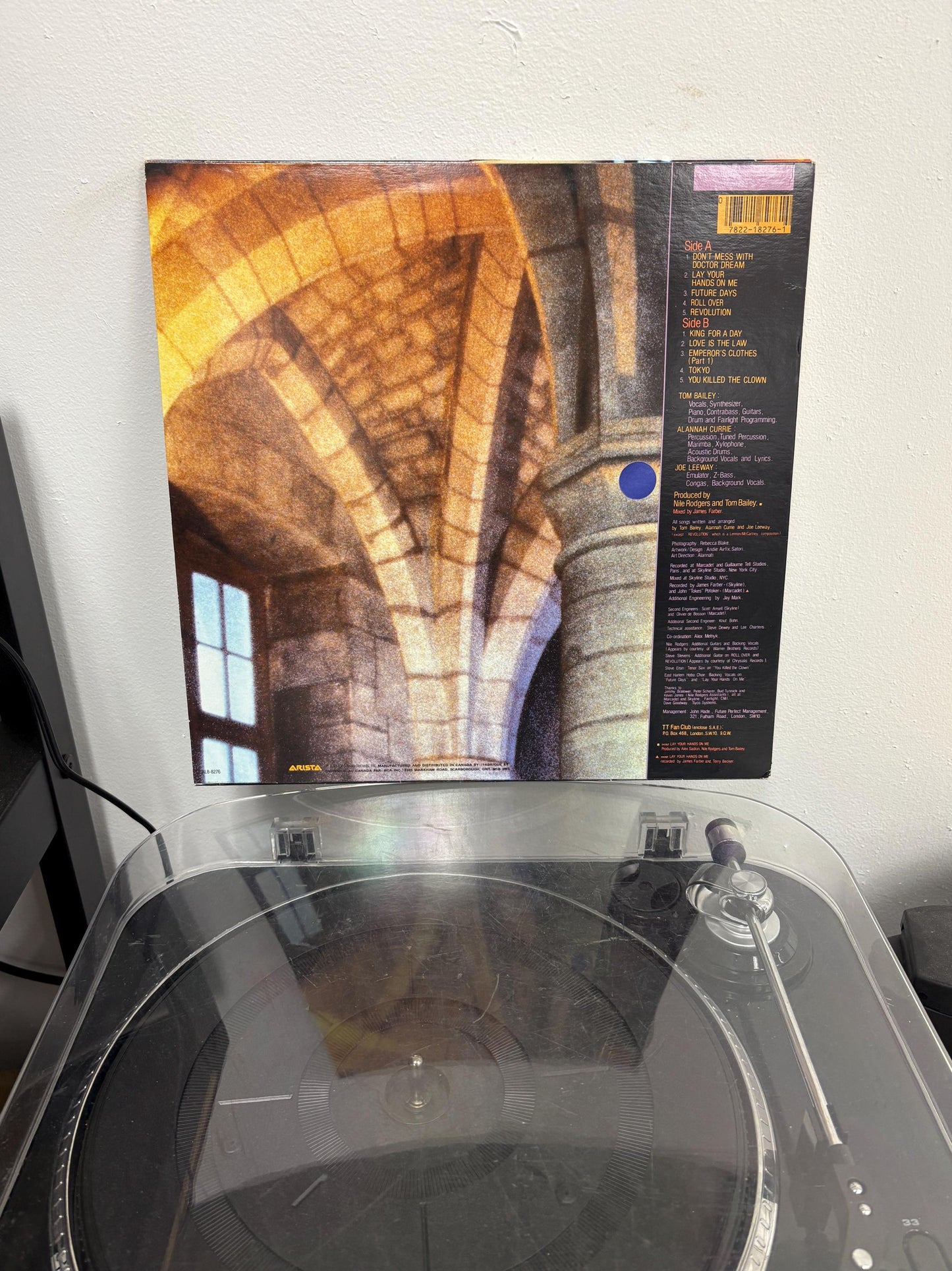 Thompson Twins – Here's To Future Days (Vinyl)