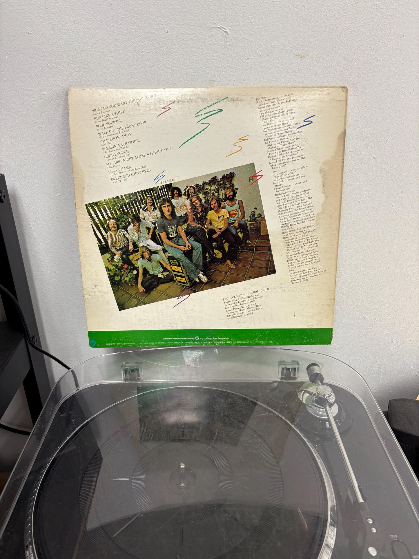 Bonnie Raitt – Home Plate (Vinyl)