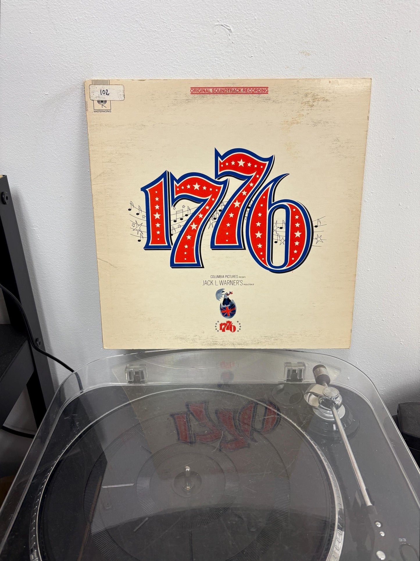 Jack L. Warner – 1776 (Original Soundtrack Recording) (Vinyl)