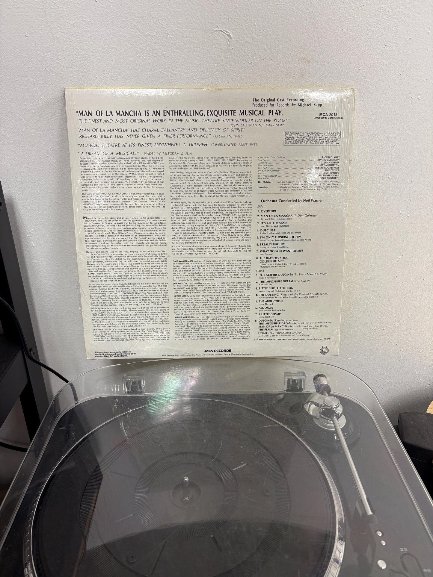 Original Cast – Man Of La Mancha (Vinyl)