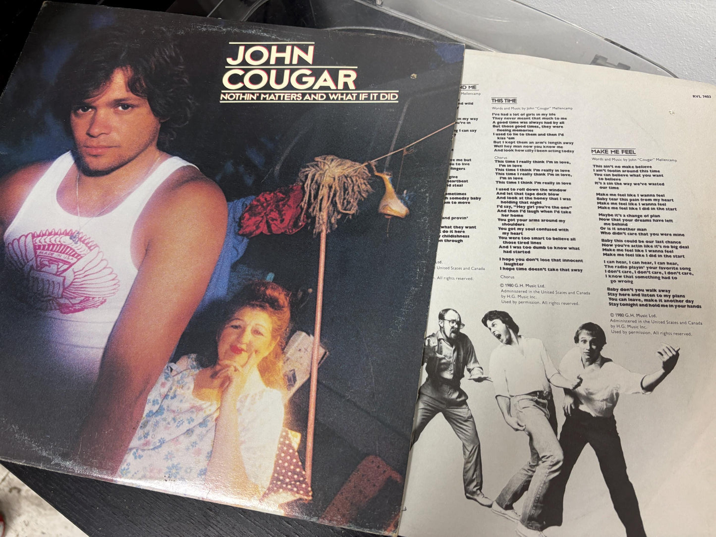 John Cougar – Nothin' Matters And What If It Did (Vinyl)