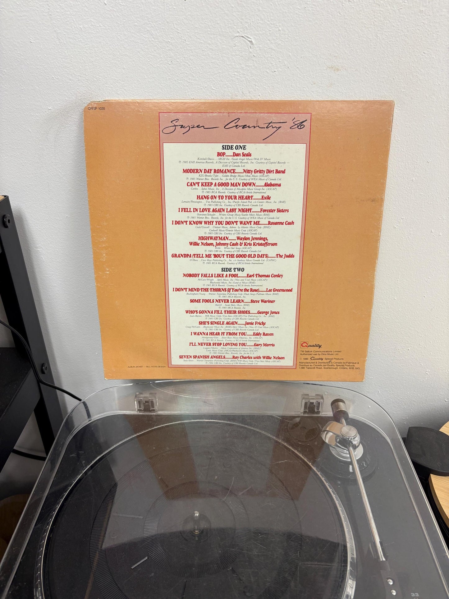 Compilation – Super Country '86 (Vinyl)