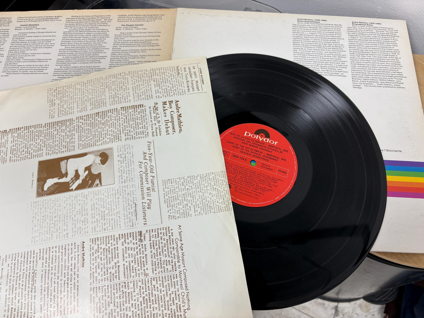 Compilation – Games Of The XXI Olympiad Montréal 1976 Original Soundtrack Music Of The Official Ceremonies (Vinyl)