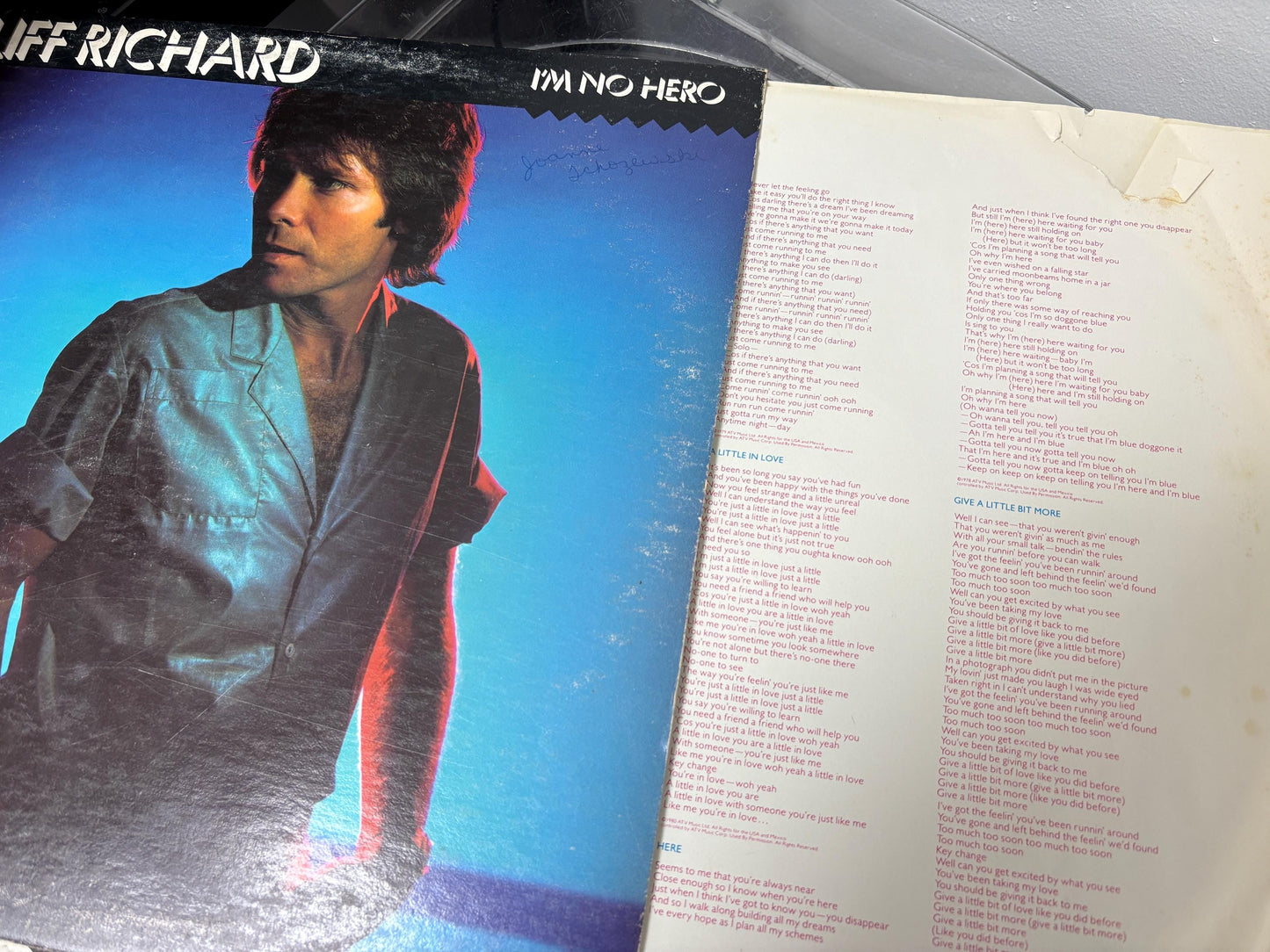Cliff Richard - I'm No Hero (Vinyl)