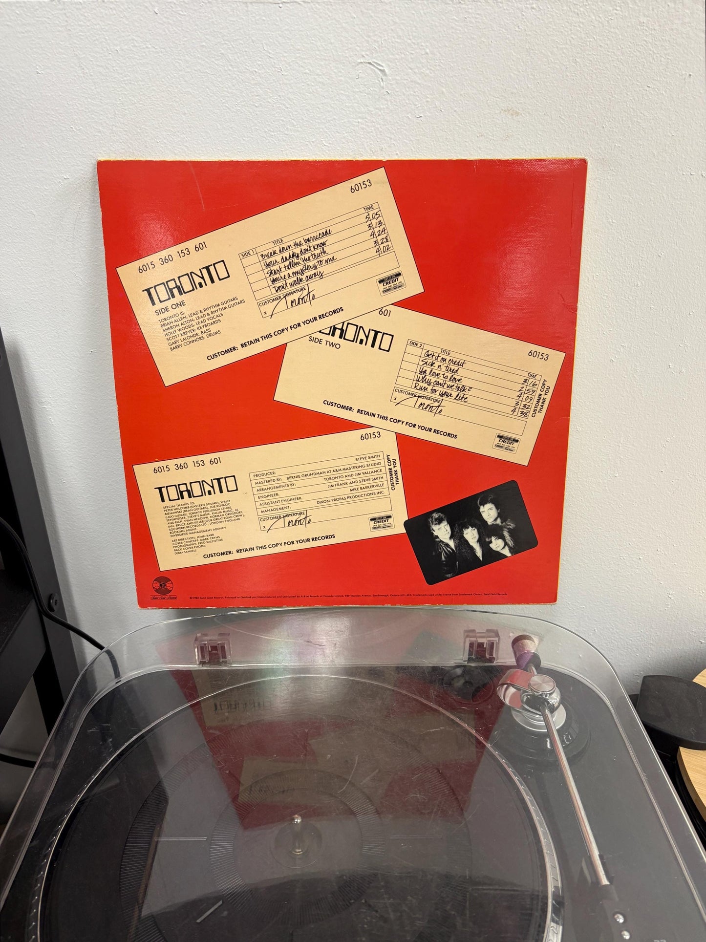 Toronto – Get It On Credit (Vinyl)