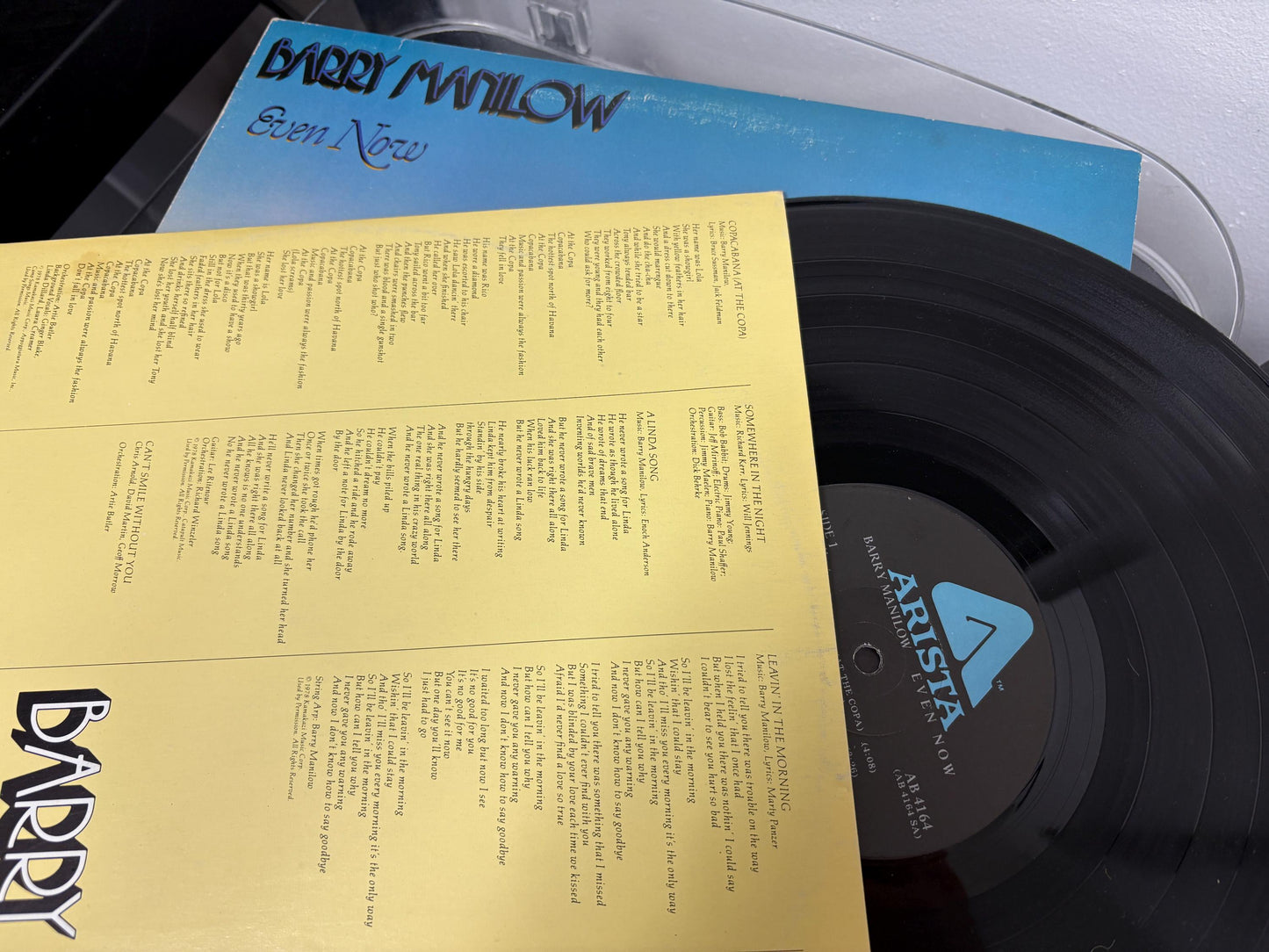 Barry Manilow - Even Now (Vinyl)