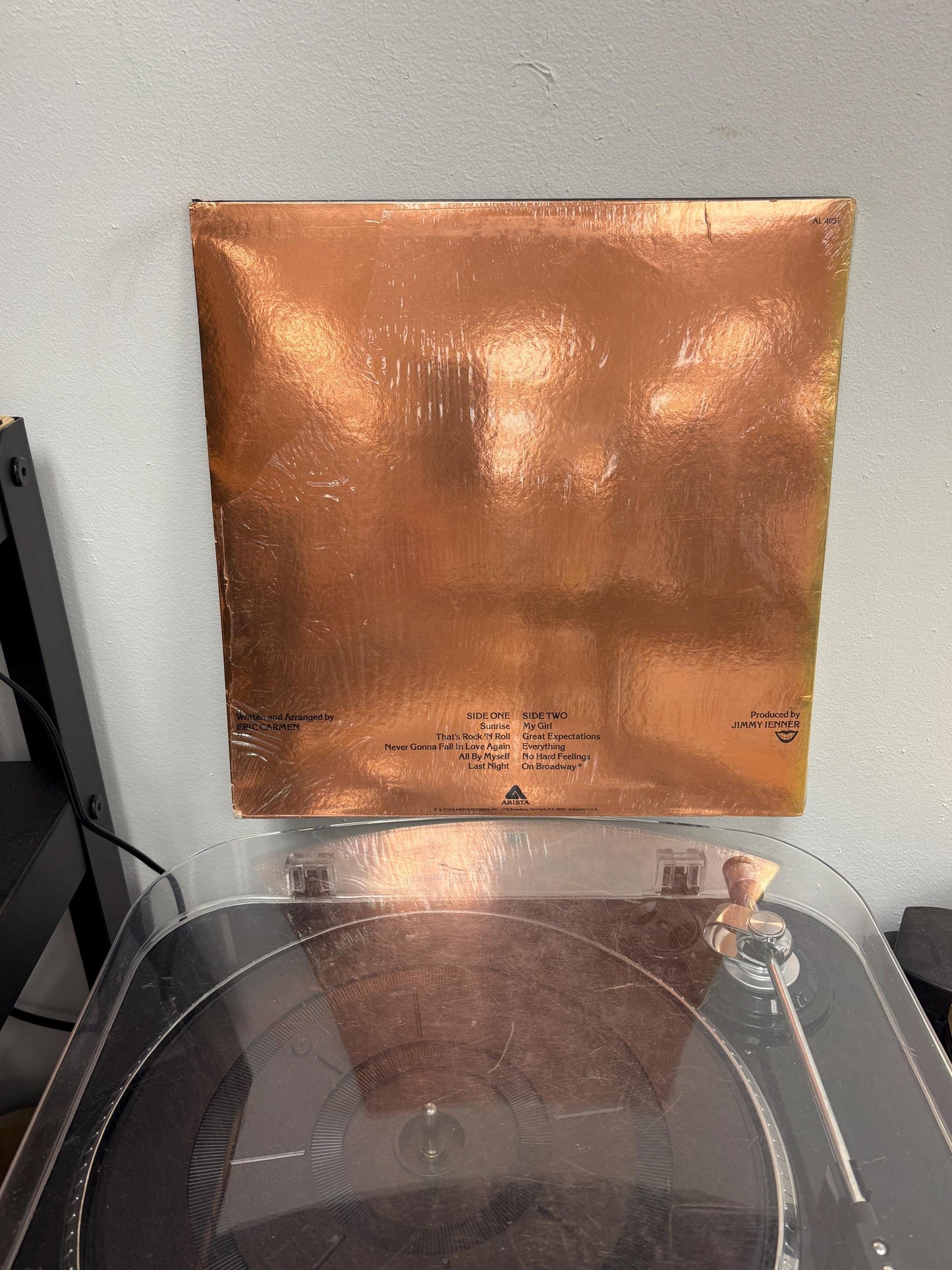 Eric Carmen - Eric Carmen (Vinyl)