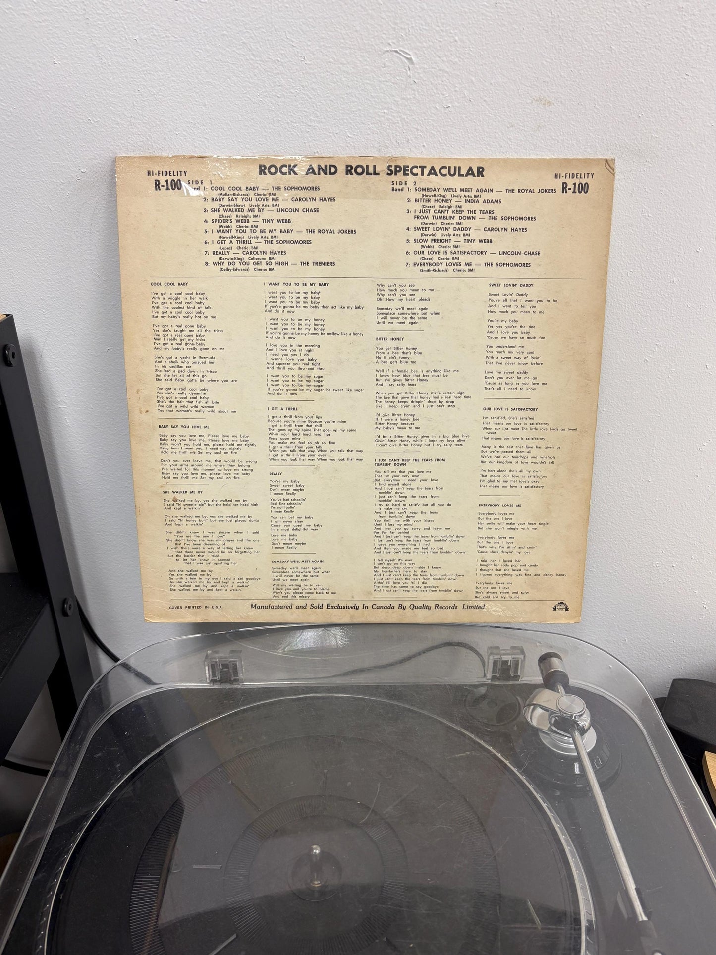 Compilation - Rock And Roll Spectacular (Vinyl)