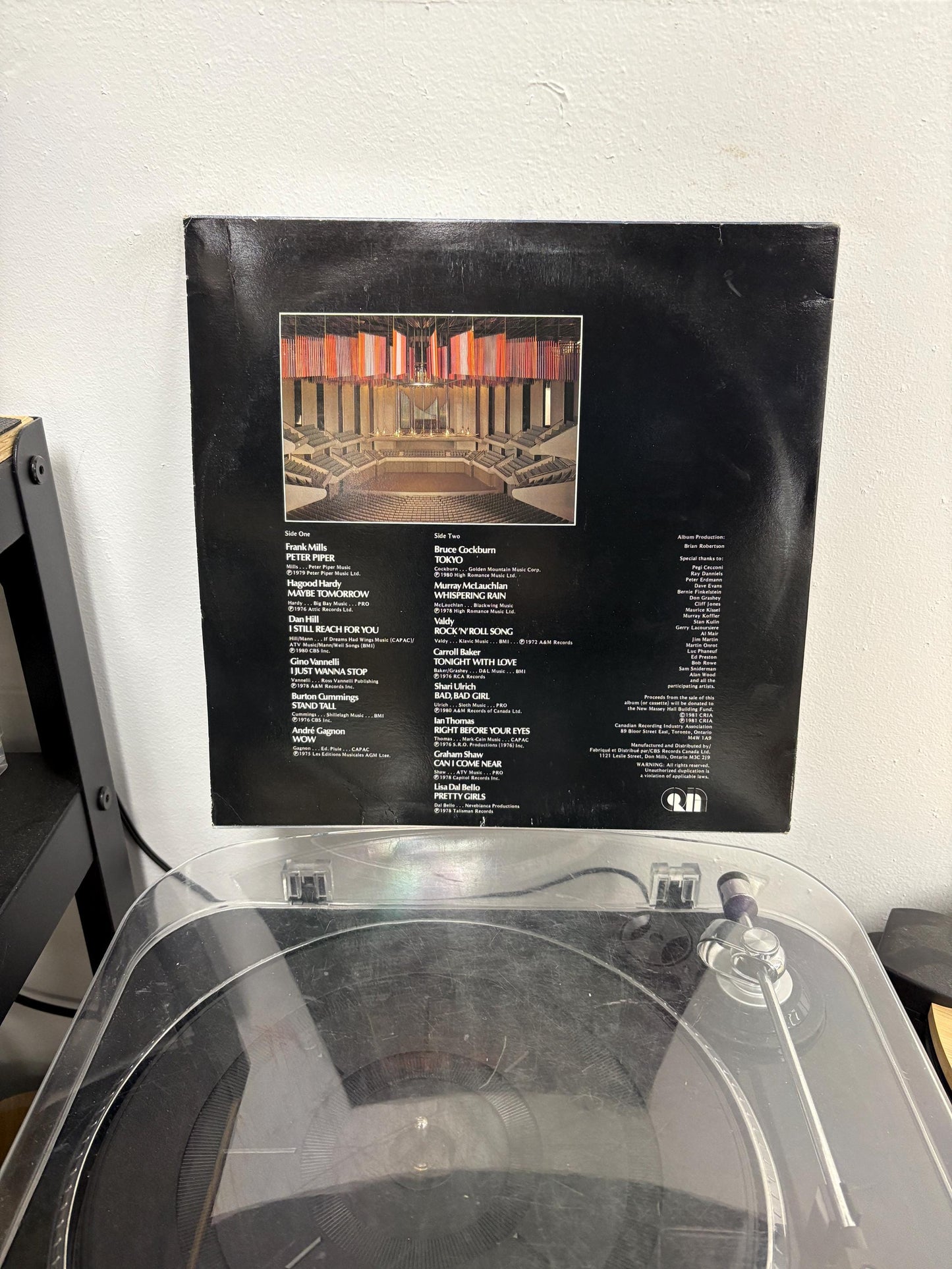 Compilation – Superstars Salute New Massey Hall (Vinyl)
