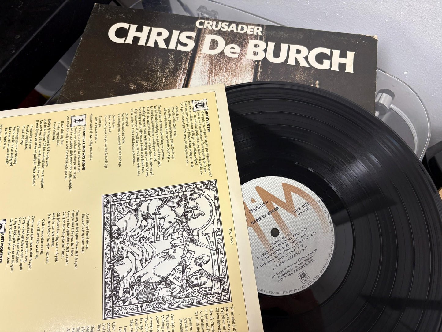 Chris De Burgh – Crusader (Vinyl)