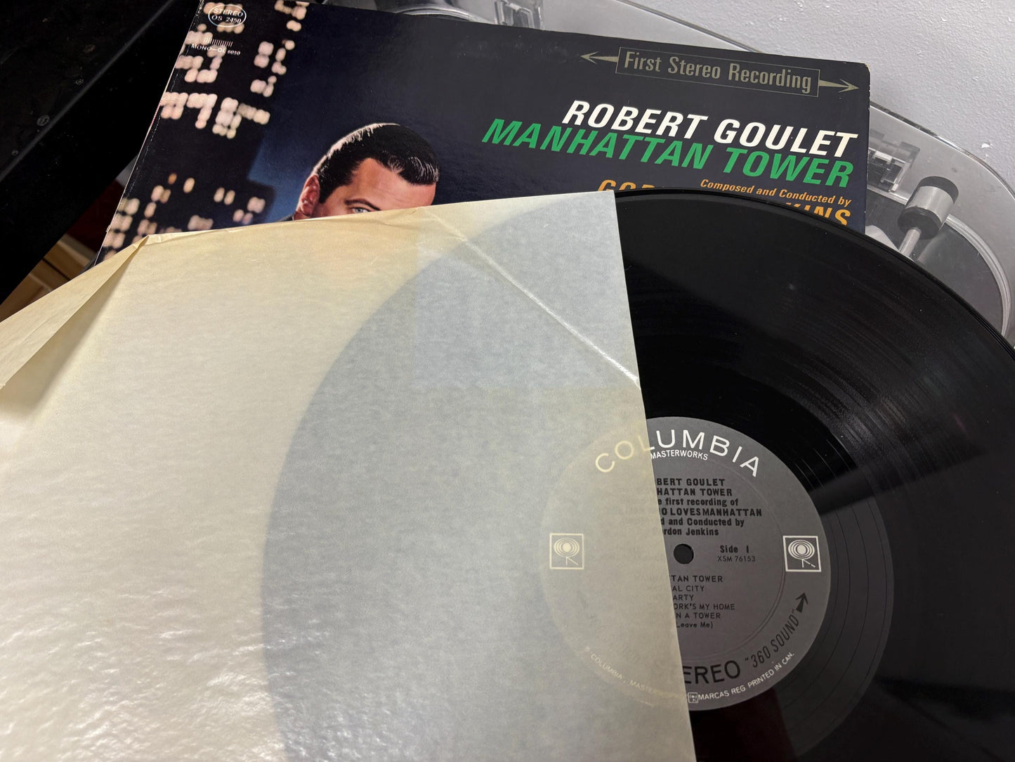 Robert Goulet – Manhattan Tower/The Man Who Loves Manhattan (Vinyl)