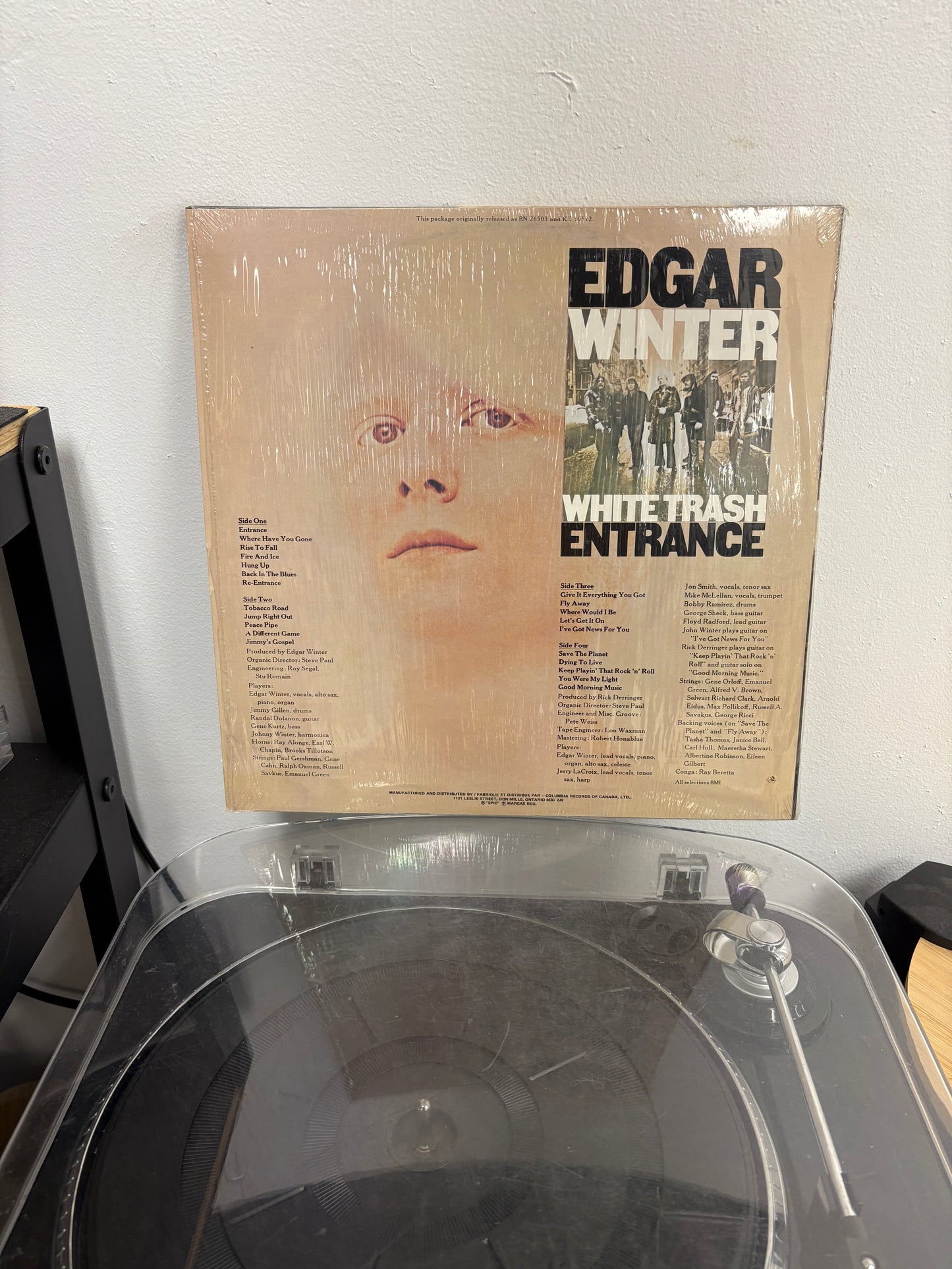 Edgar Winter – Entrance / White Trash (Vinyl)
