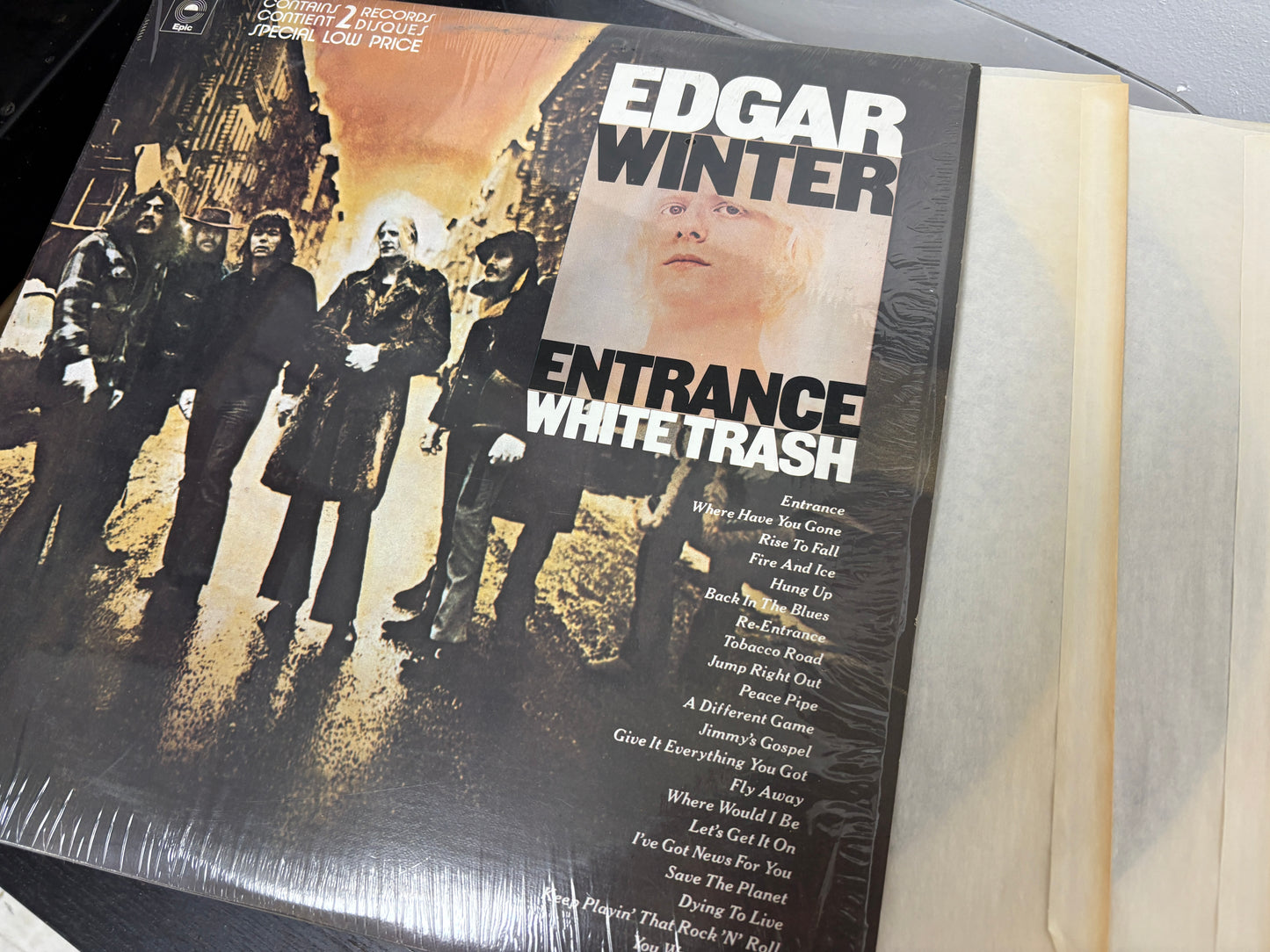 Edgar Winter – Entrance / White Trash (Vinyl)