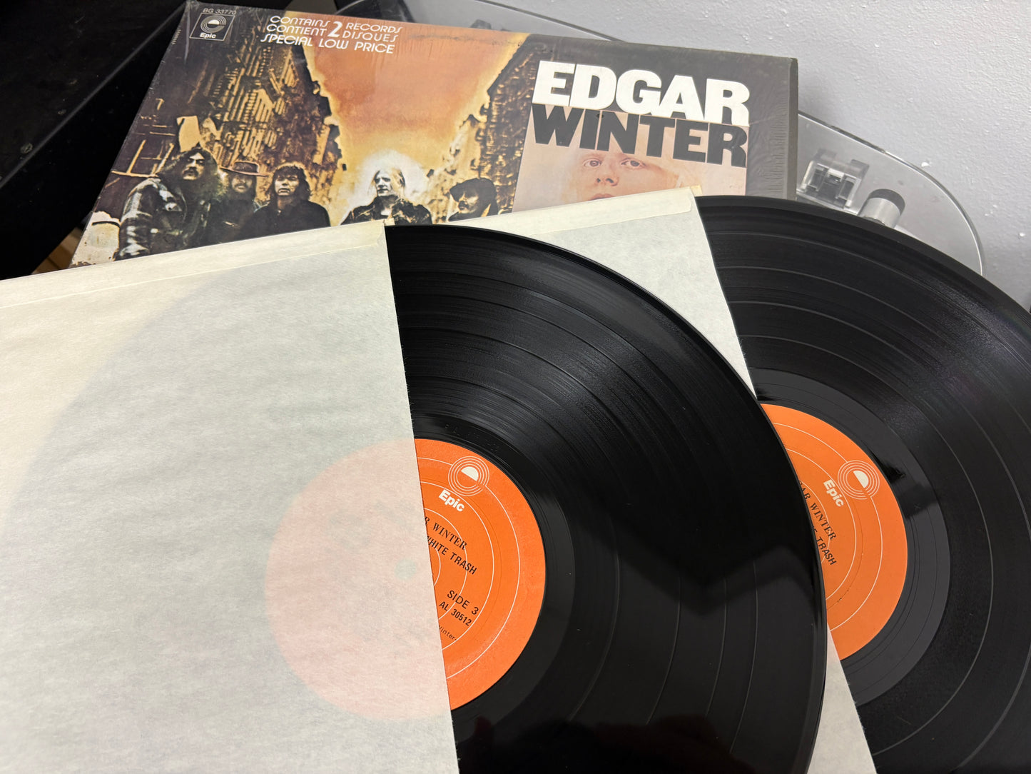 Edgar Winter – Entrance / White Trash (Vinyl)