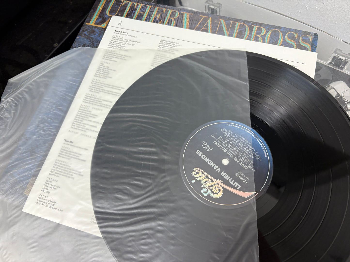 Luther Vandross - Give Me The Reason (Vinyl)