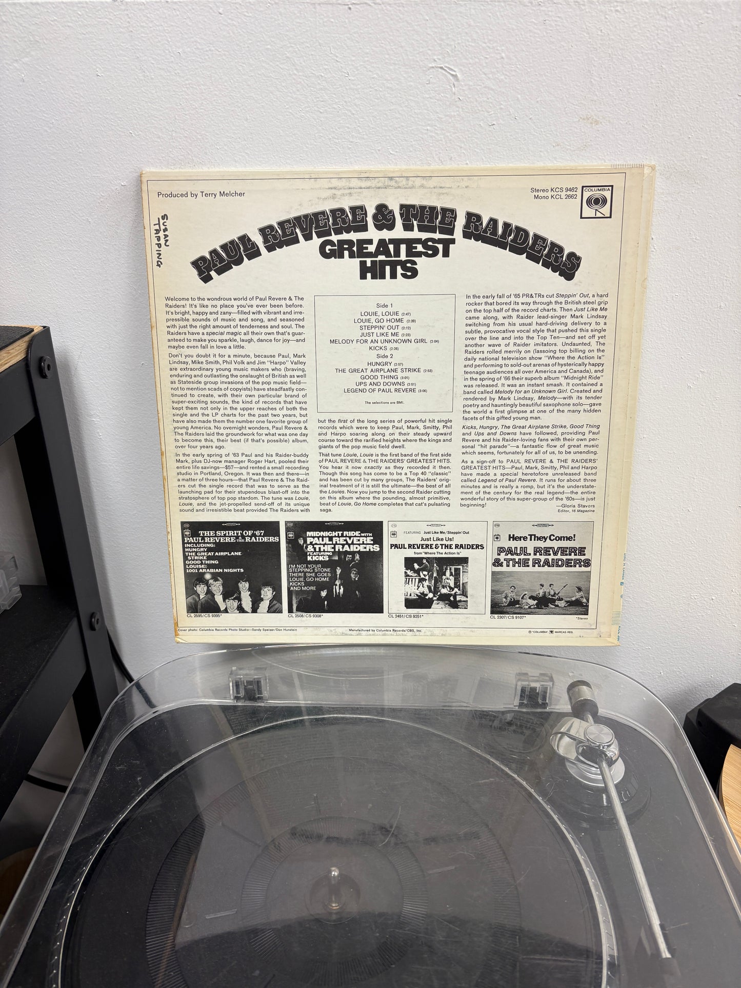 Paul Revere & The Raiders – Paul Revere And The Raiders' Greatest Hits (Vinyl)