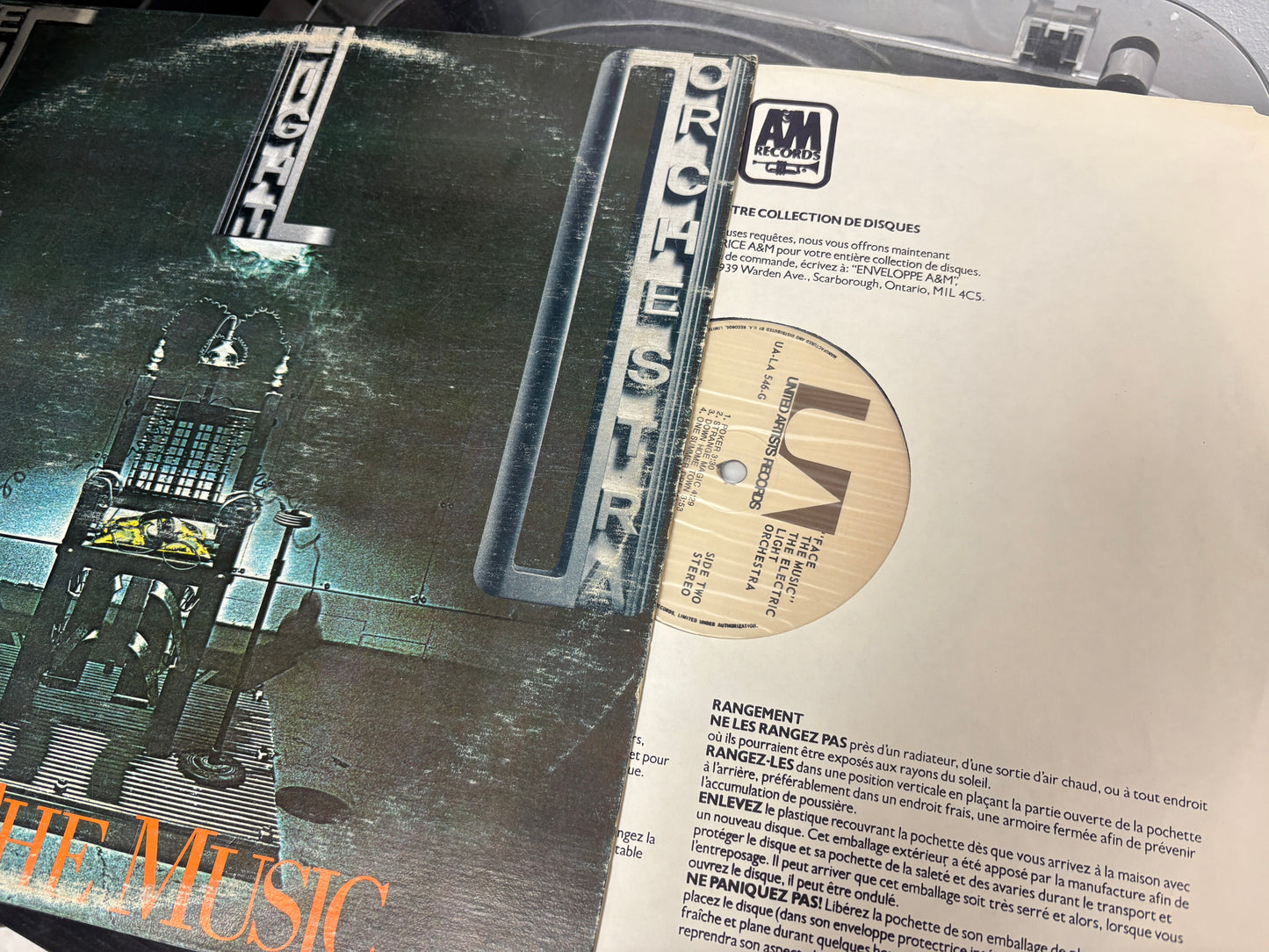 Electric Light Orchestra – Face The Music (Vinyl)