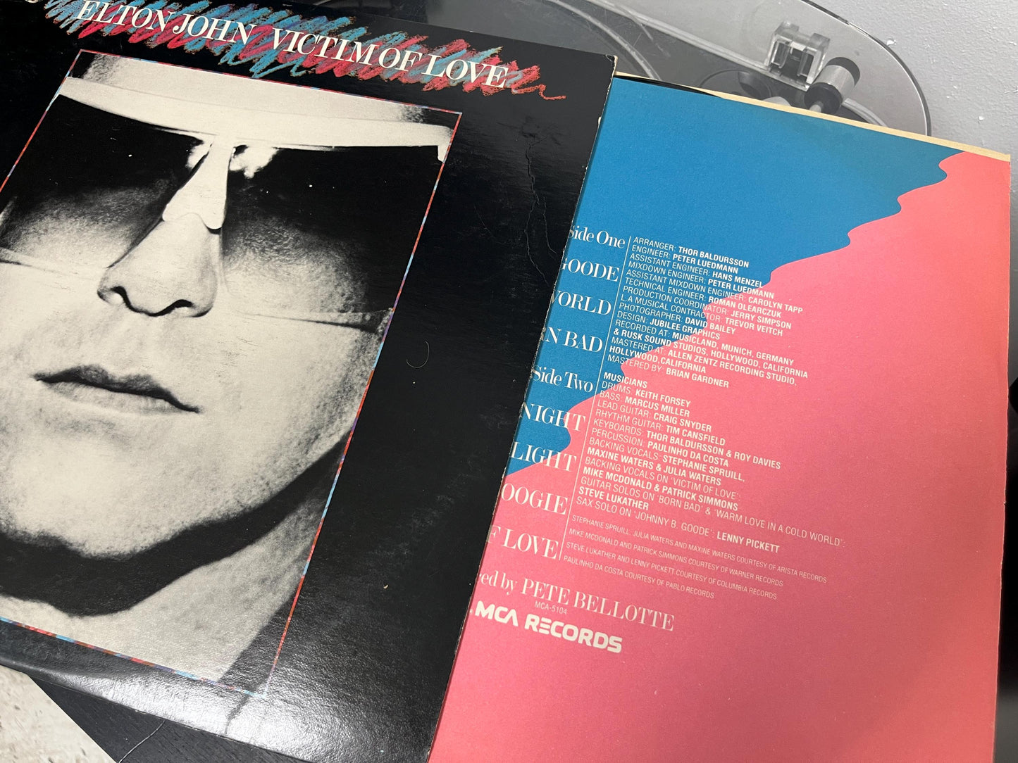 Elton John - Victim Of Love (Vinyl)
