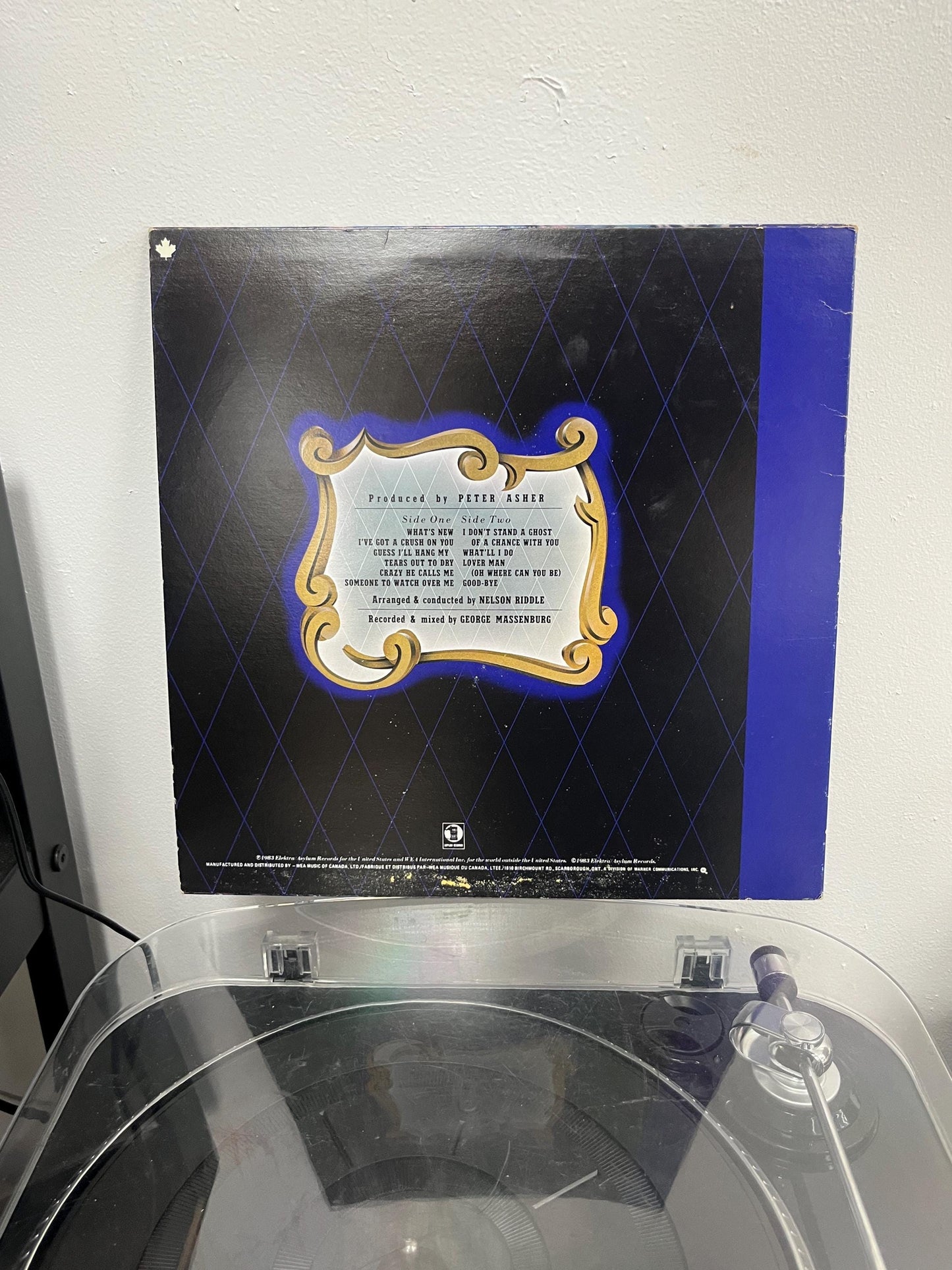 Linda Ronstadt & The Nelson Riddle Orchestra – What's New (Vinyl)