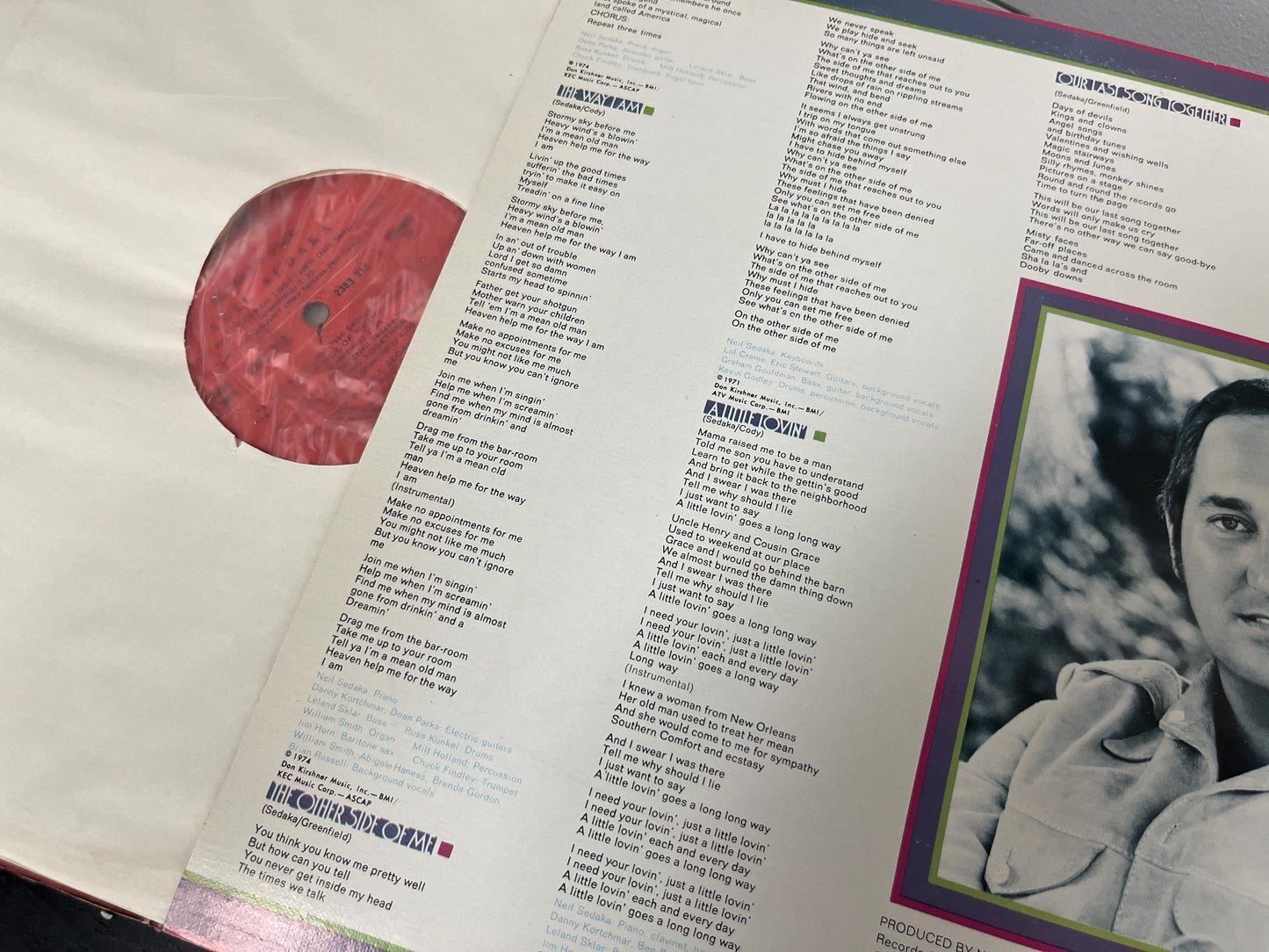 Neil Sedaka - Sedaka's Back (Vinyl)