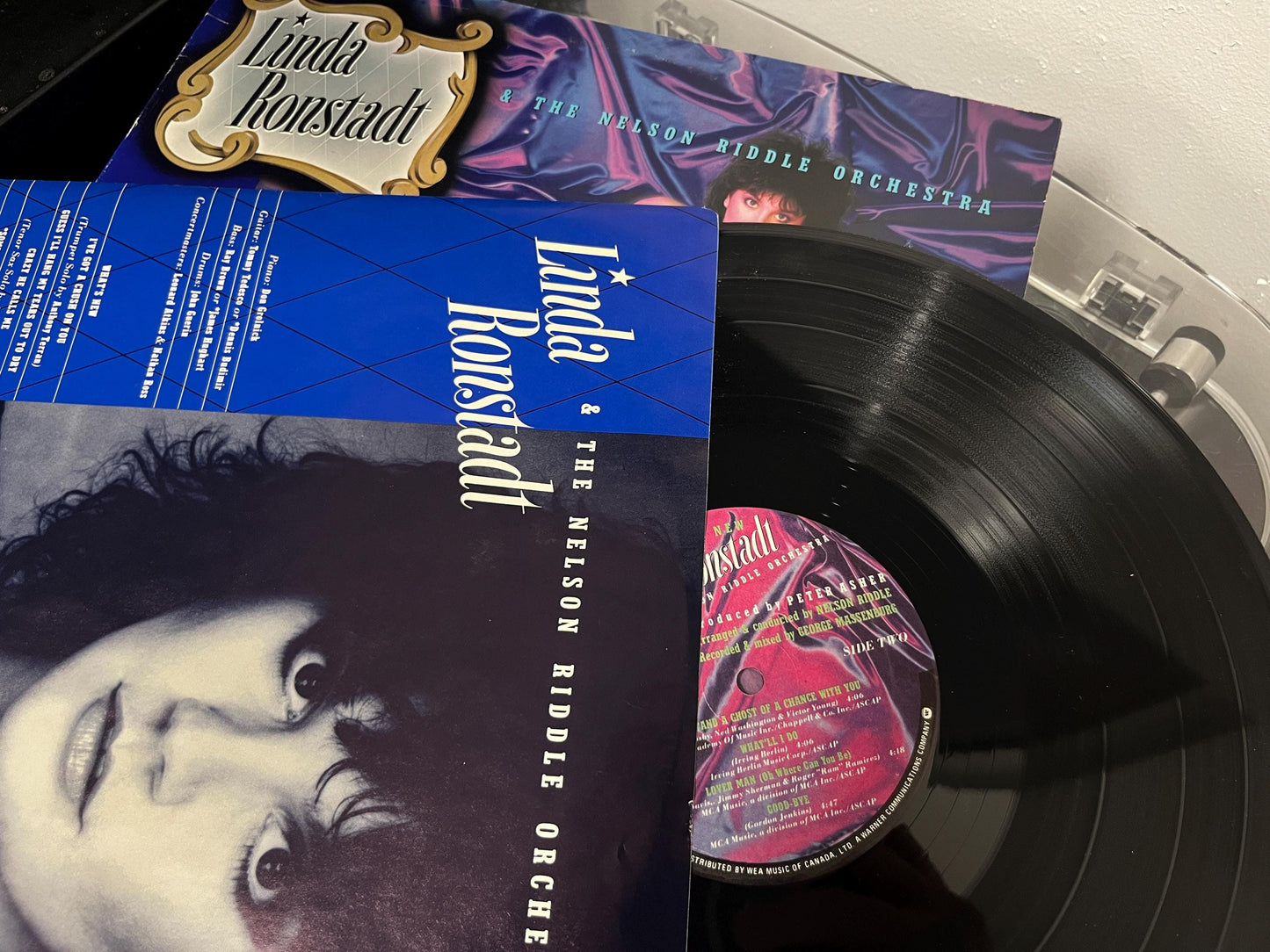 Linda Ronstadt & The Nelson Riddle Orchestra – What's New (Vinyl)