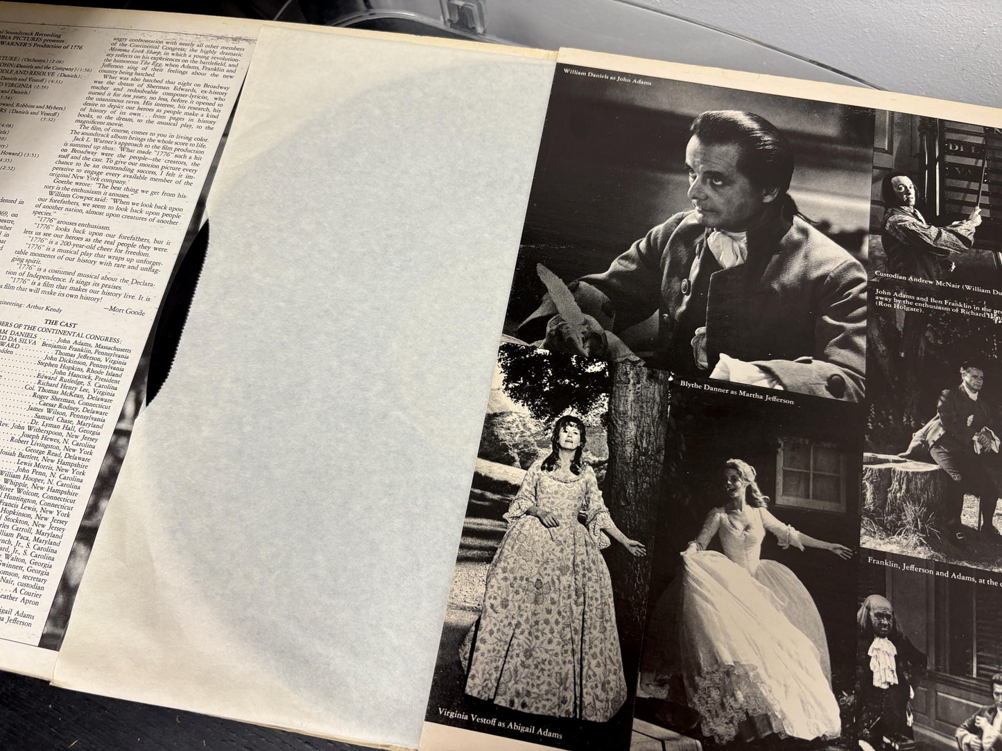 Jack L. Warner – 1776 (Original Soundtrack Recording) (Vinyl)