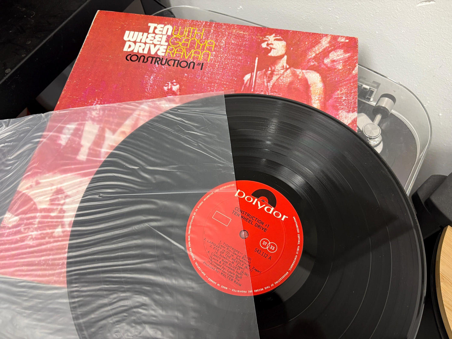 Ten Wheel Drive With Genya Ravan – Construction #1 (Vinyl)