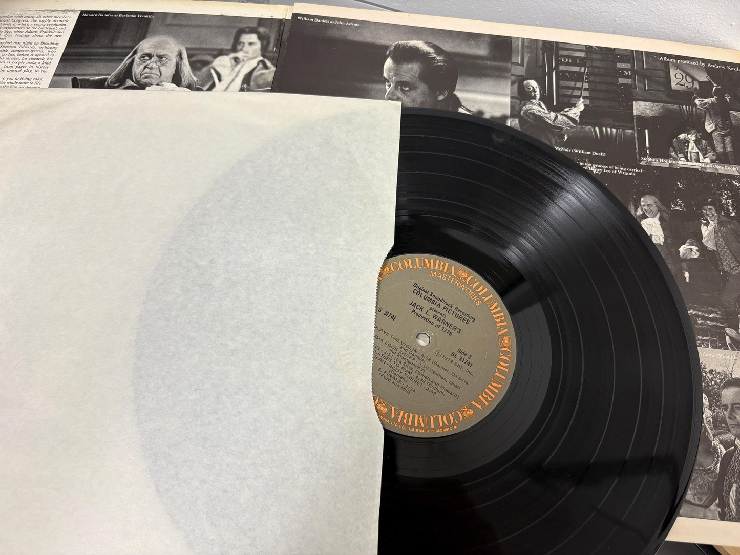 Jack L. Warner – 1776 (Original Soundtrack Recording) (Vinyl)