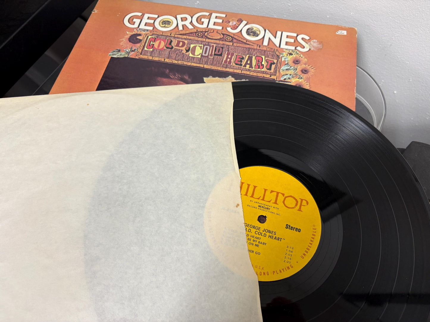 George Jones – Cold, Cold Heart (Vinyl)