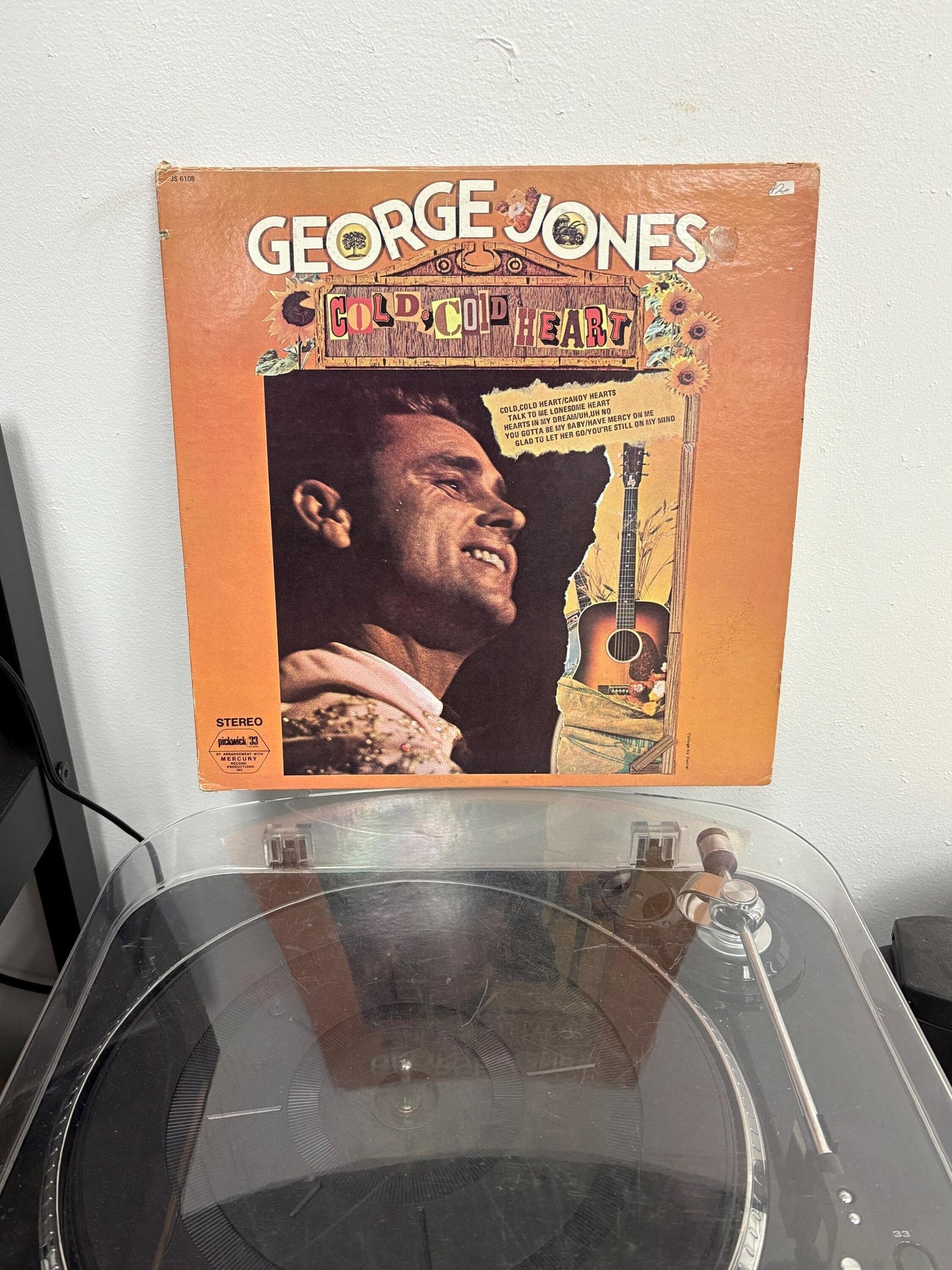George Jones – Cold, Cold Heart (Vinyl)