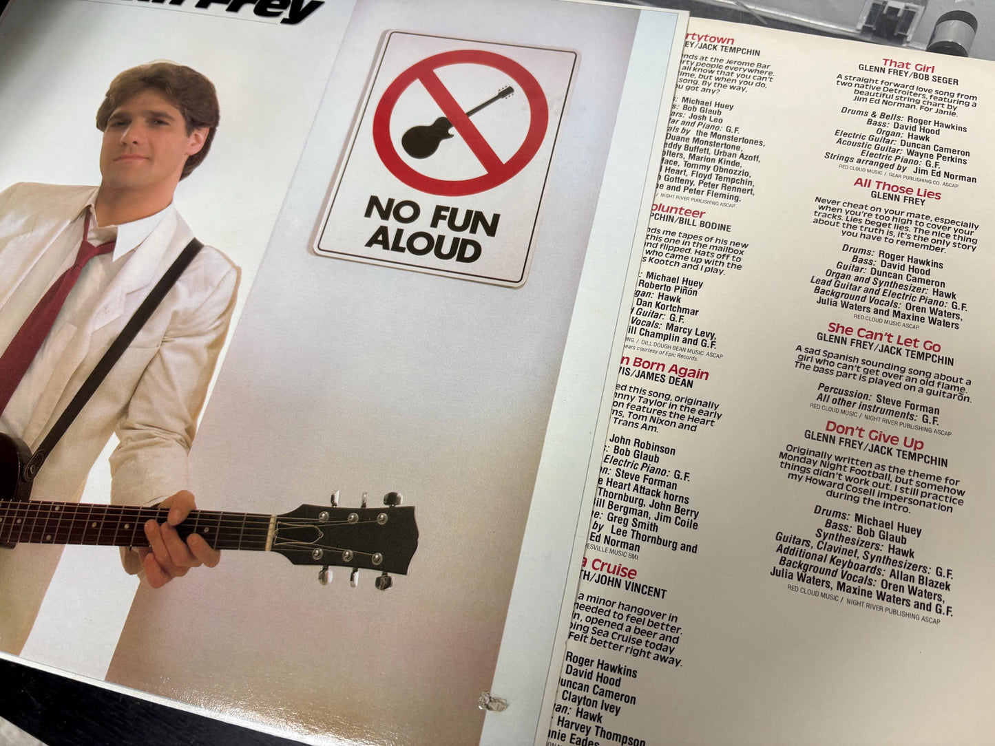 Glenn Frey - No Fun Aloud (Vinyl)