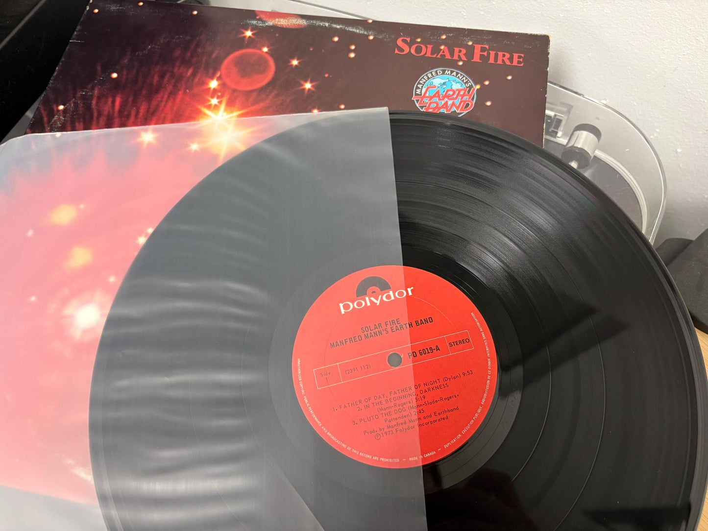 Manfred Mann's Earth Band – Solar Fire (Vinyl)