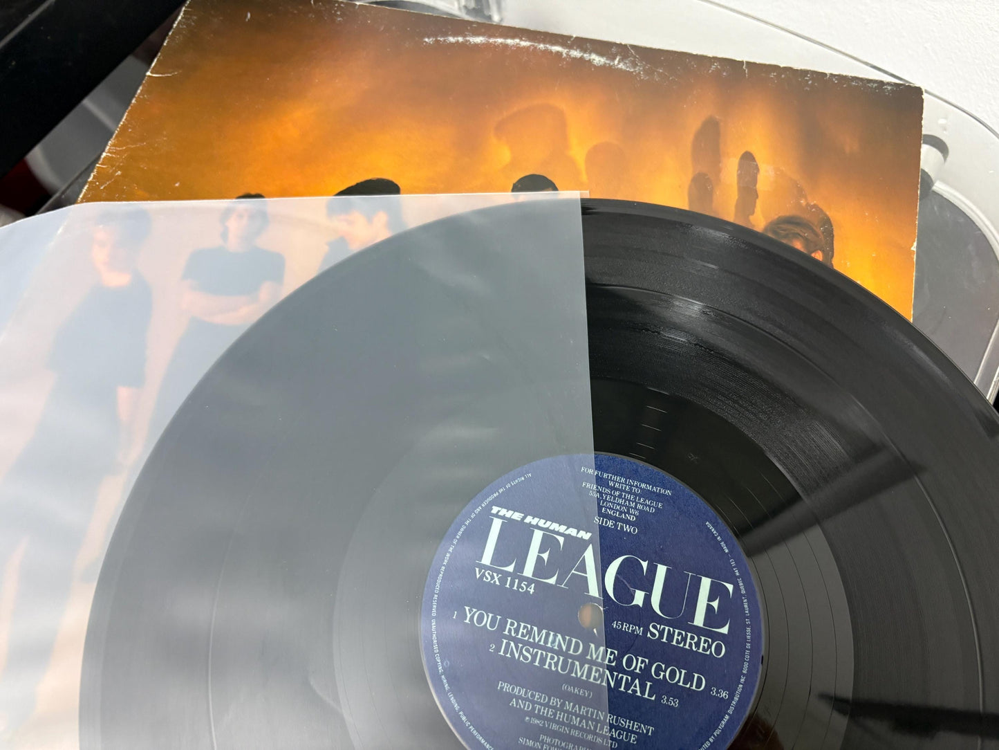 The Human League – Mirror Man [Single] (Vinyl)