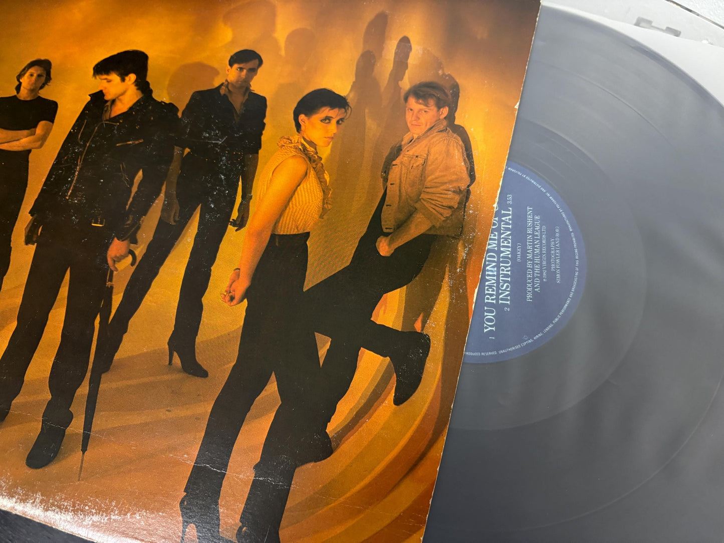 The Human League – Mirror Man [Single] (Vinyl)